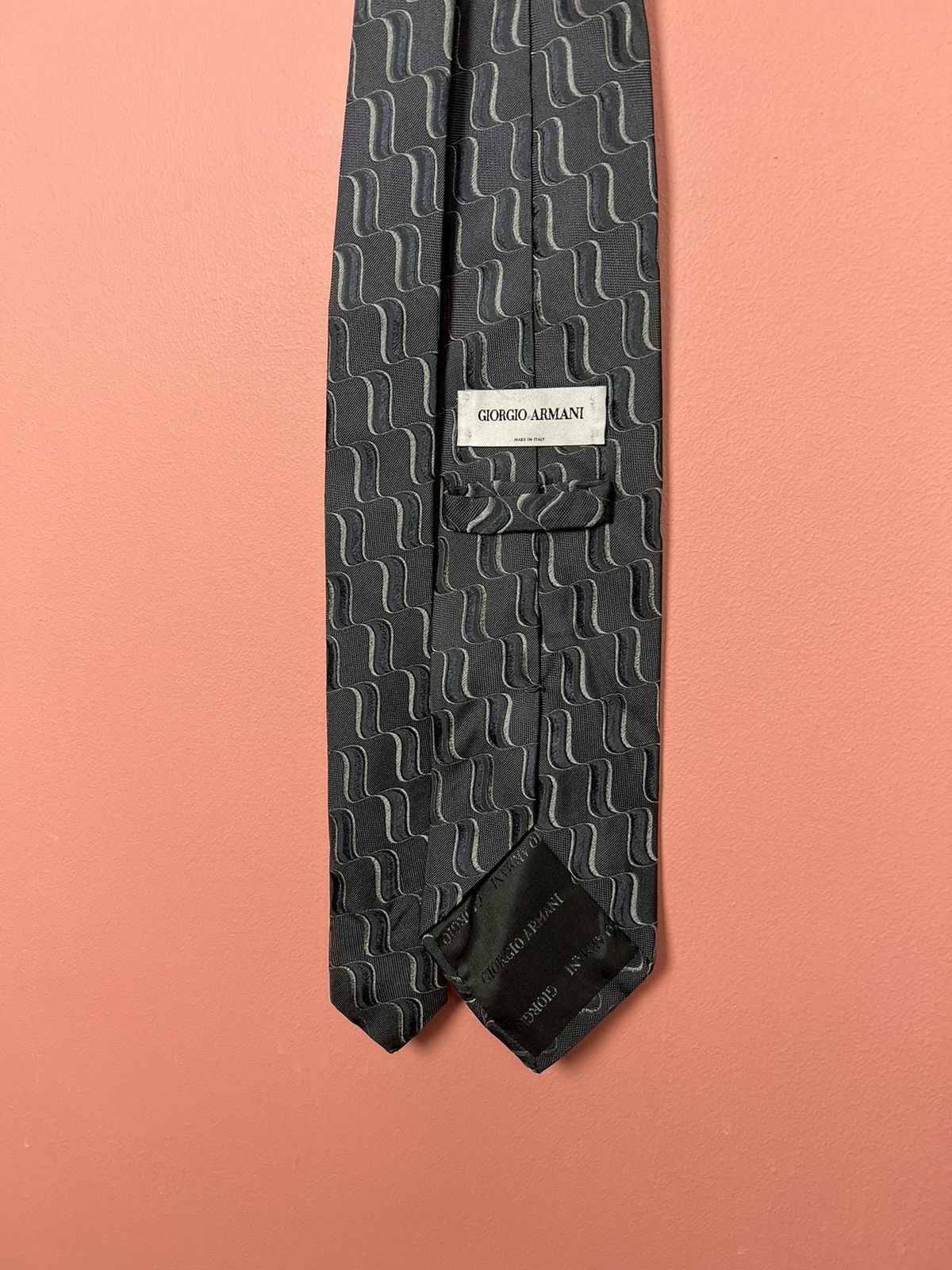 Giorgio Armani Giorgio Armani tie luxury silk Size ONE SIZE - 3 Thumbnail