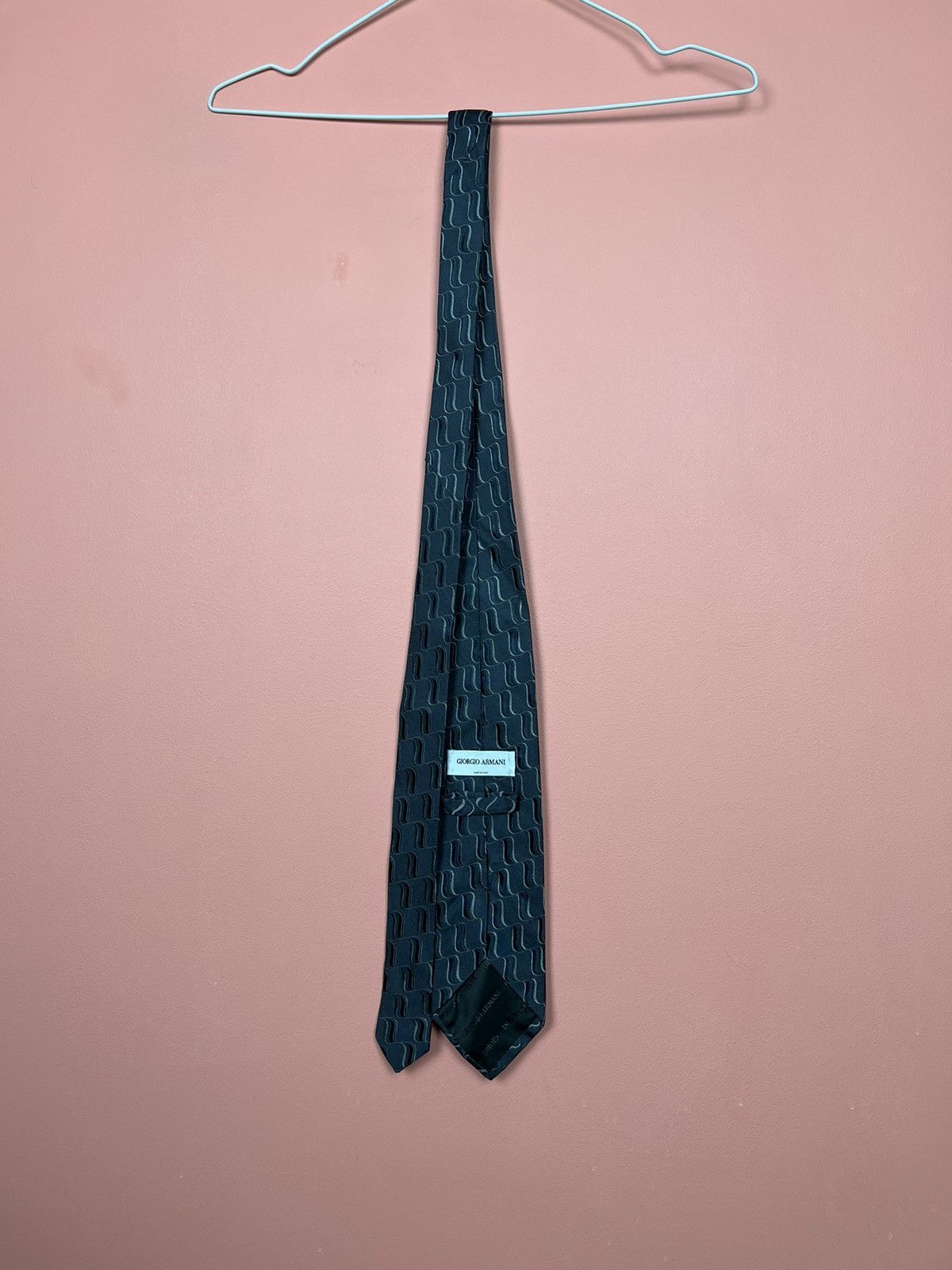 Giorgio Armani Giorgio Armani tie luxury silk Size ONE SIZE - 5 Thumbnail