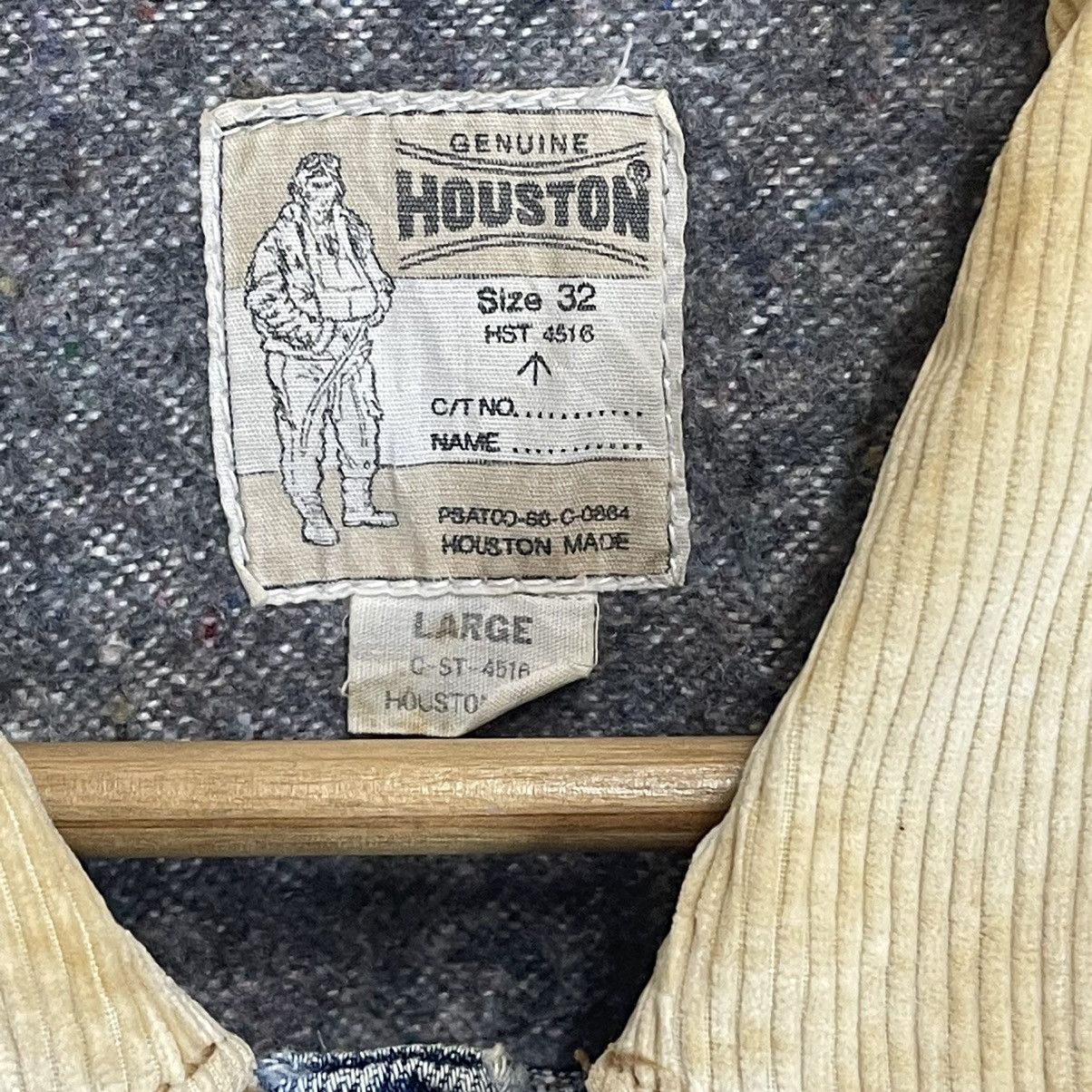 Other RARE Vintage 80s Houston Trucker Denim Jacket Size US M / EU 48-50 / 2 - 12 Thumbnail