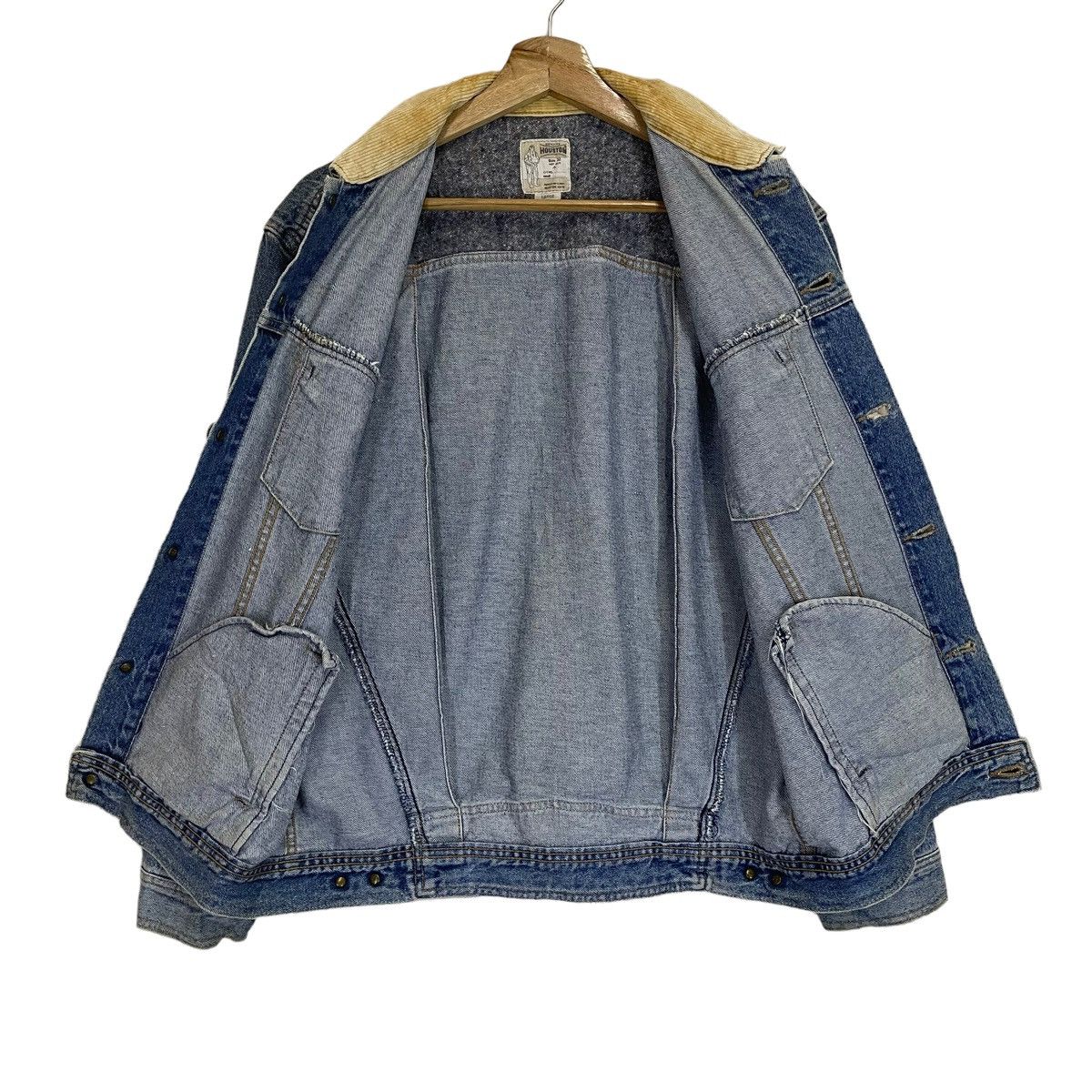Other RARE Vintage 80s Houston Trucker Denim Jacket Size US M / EU 48-50 / 2 - 9 Thumbnail