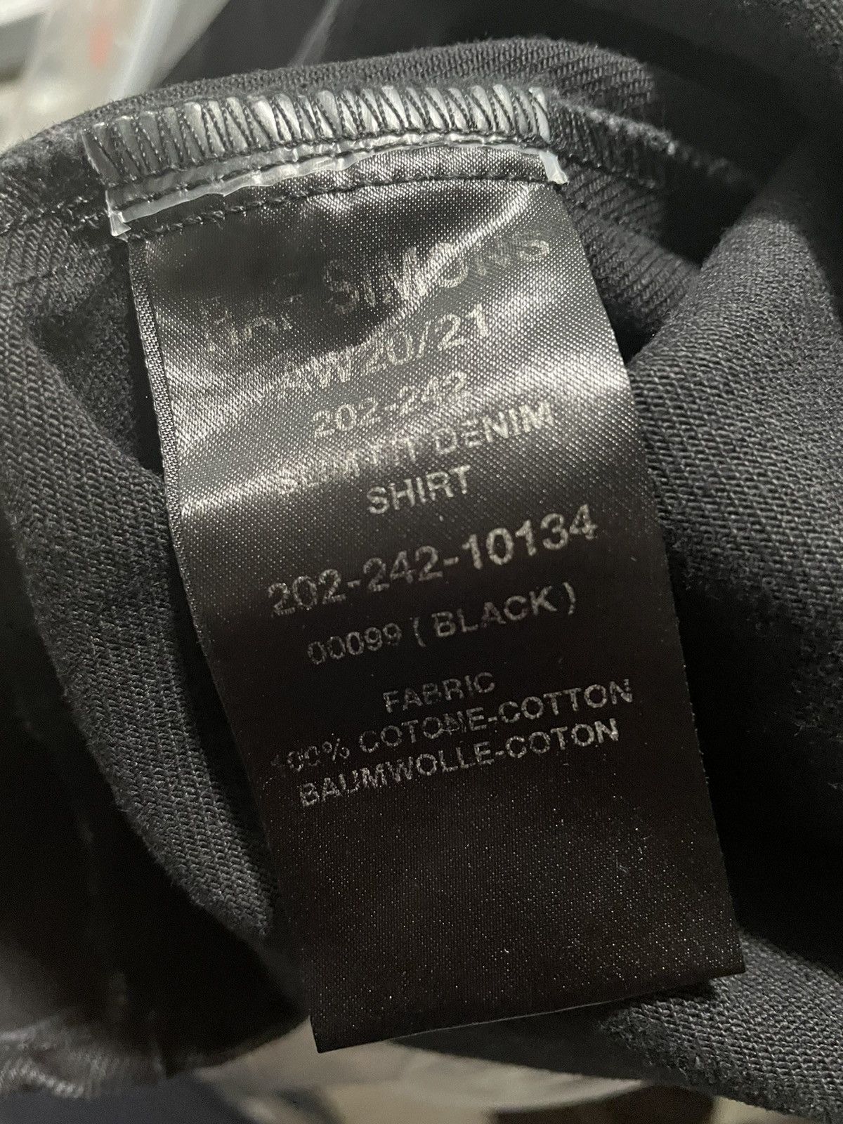 Raf Simons AW 2020 - 2021 Denim Shirt Size US XL / EU 56 / 4 - 3 Thumbnail