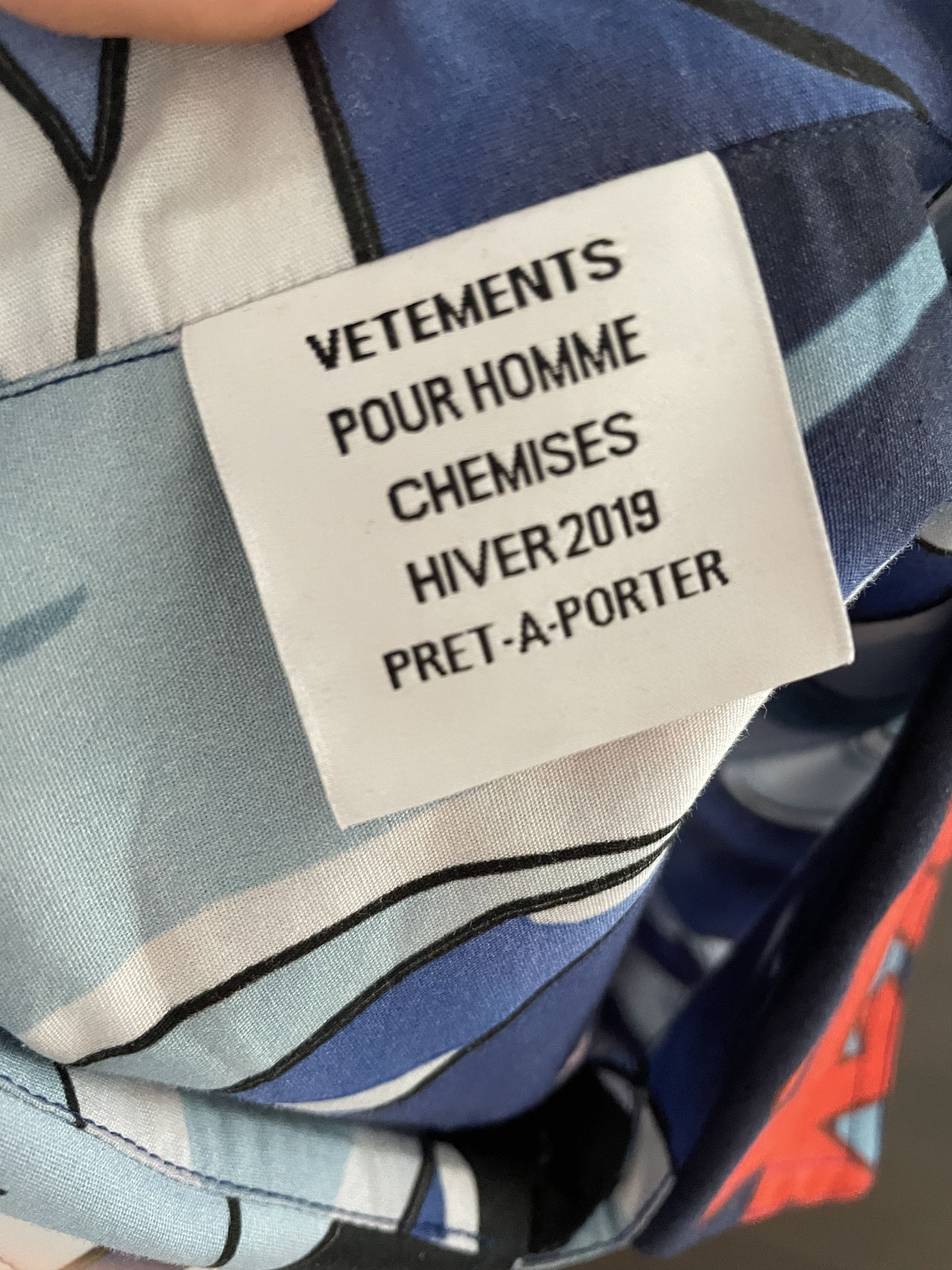 Vetements Anime Short Sleeve Button Shirt Size US L / EU 52-54 / 3 - 3 Thumbnail