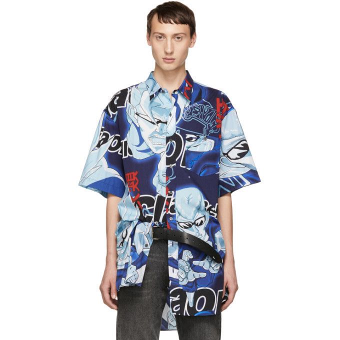 Vetements Anime Short Sleeve Button Shirt Size US L / EU 52-54 / 3 - 6 Thumbnail