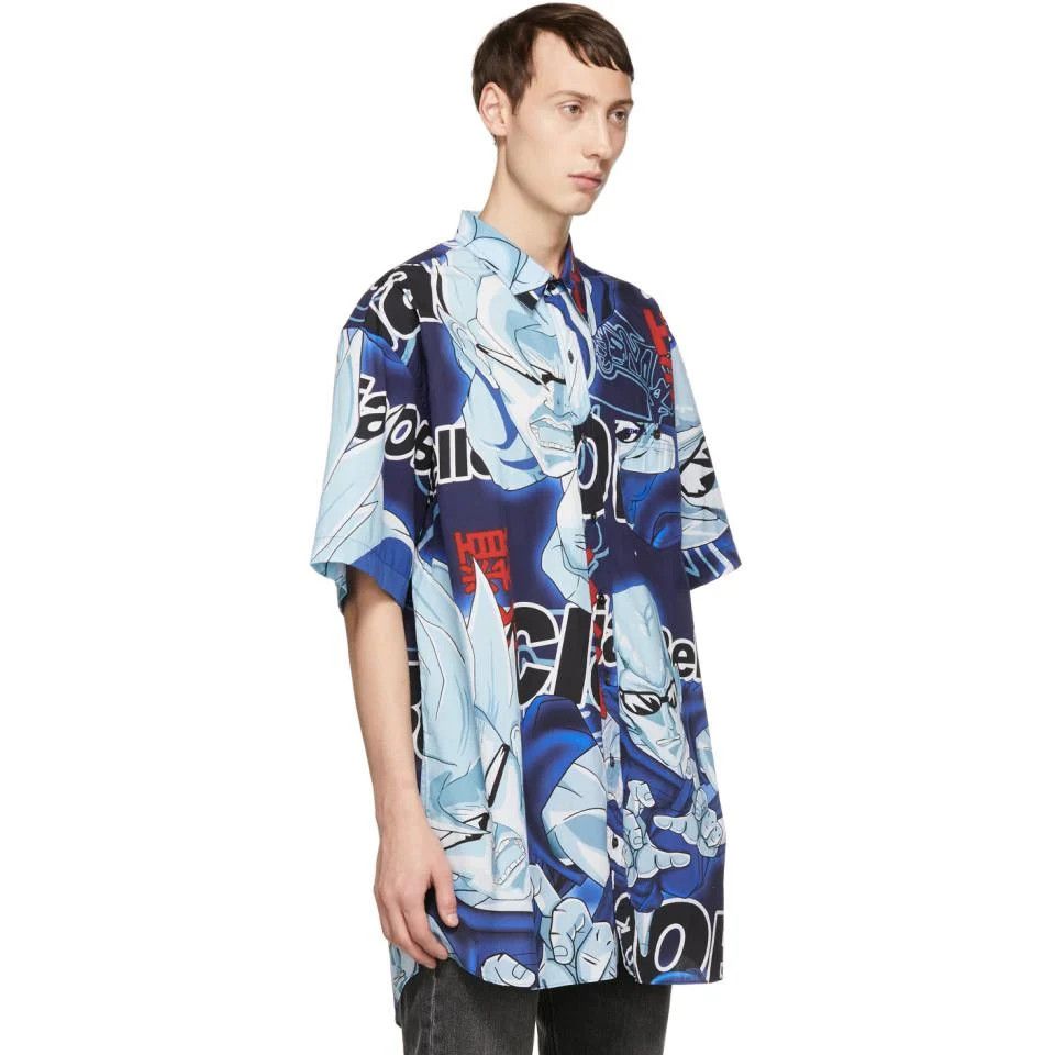Vetements Anime Short Sleeve Button Shirt Size US L / EU 52-54 / 3 - 7 Thumbnail