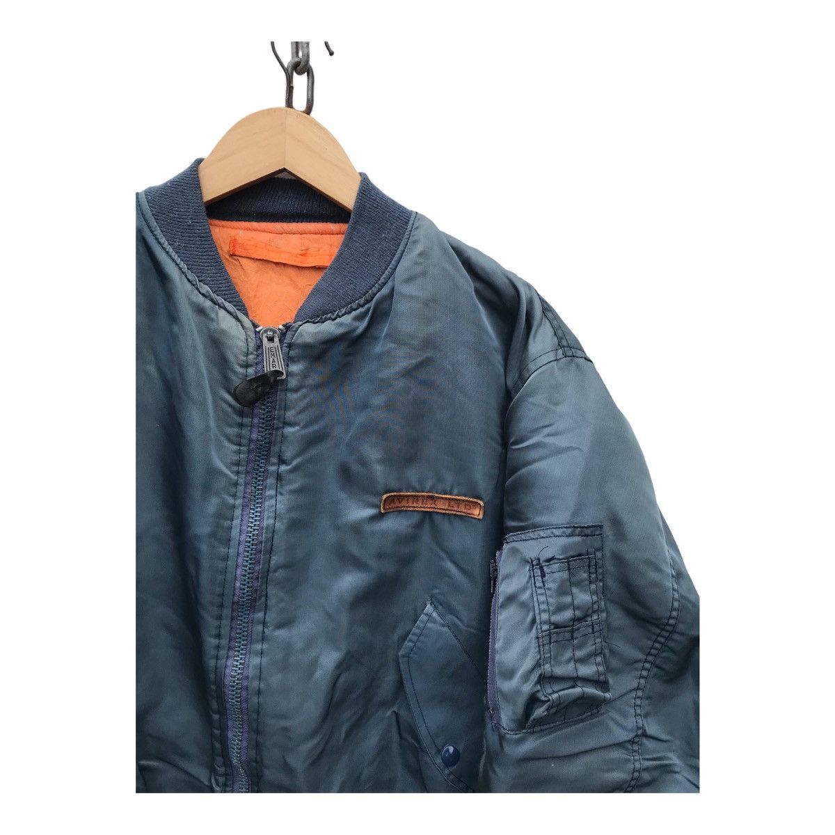 Avirex Vintage Avirex Usa Military Bomber Jacket Size US L / EU 52-54 / 3 - 3 Thumbnail