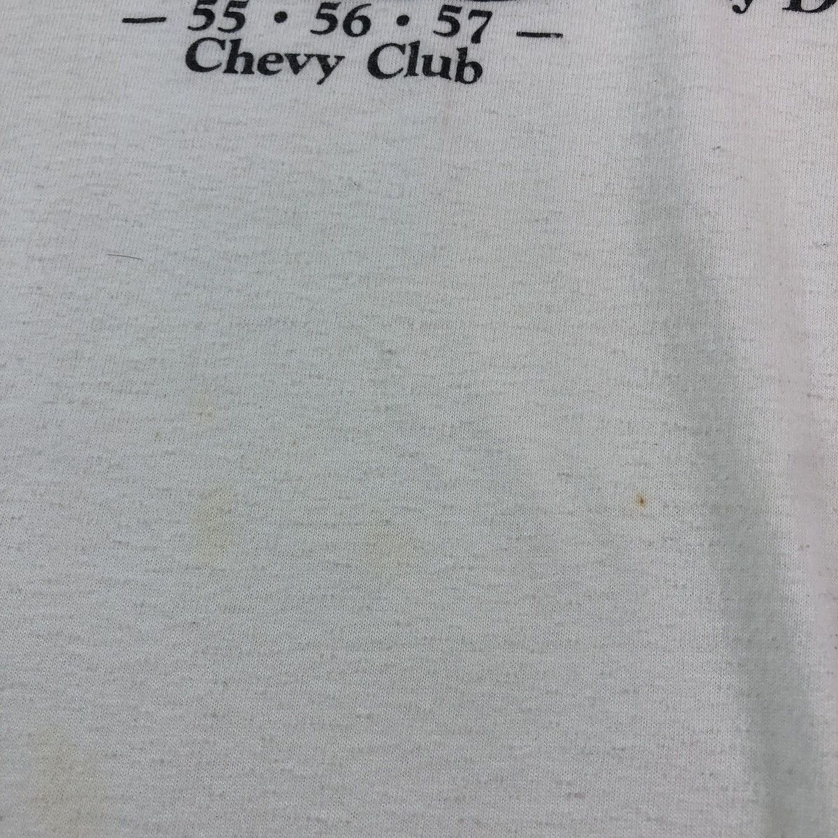 Vintage Vintage 90s Chevy Club Car Show Single Stitch T-Shirt Size US XL / EU 56 / 4 - 6 Thumbnail