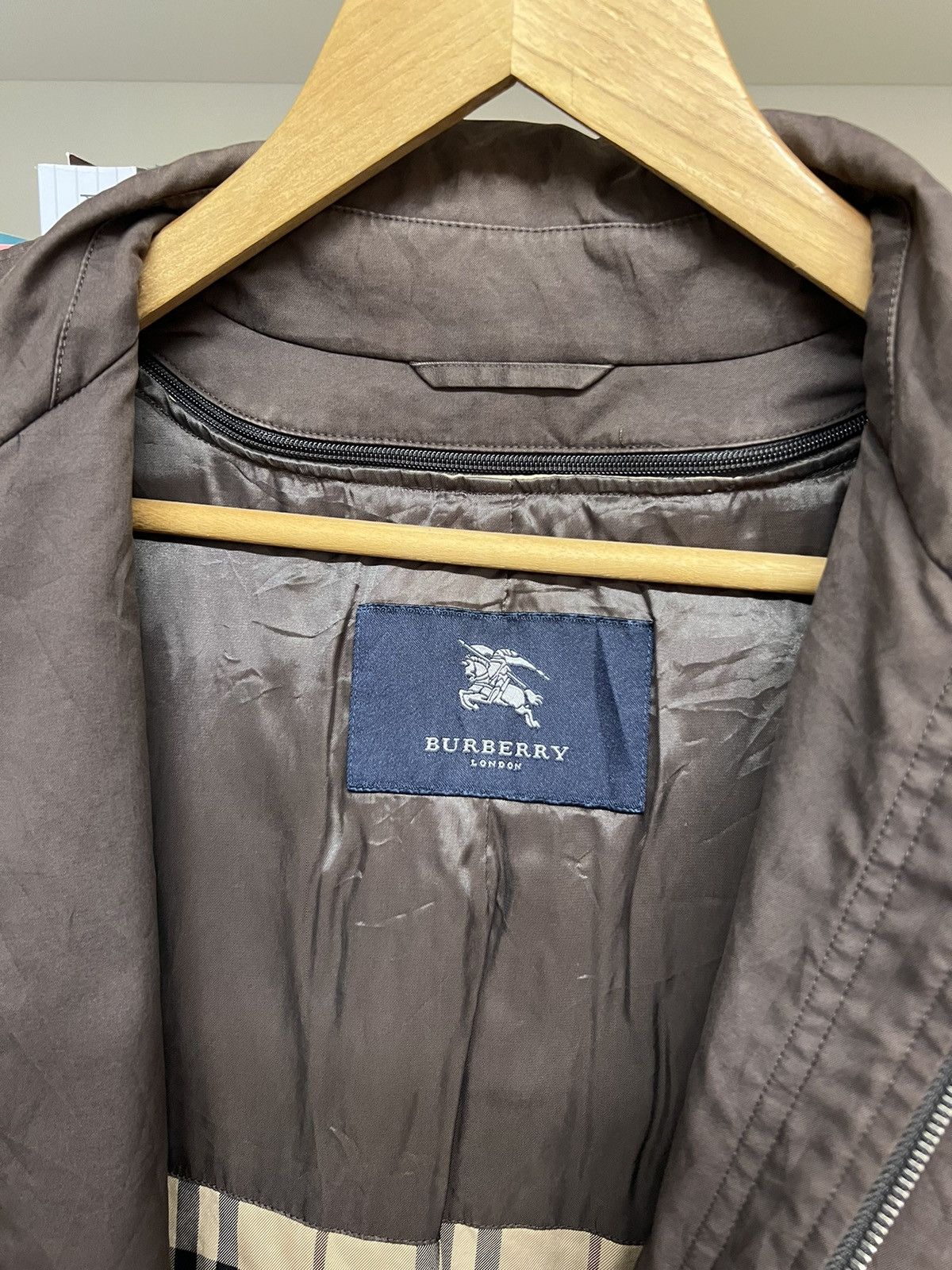 Burberry Burberry Nova Check Short Trenchcoat Size US L / EU 52-54 / 3 - 12 Thumbnail