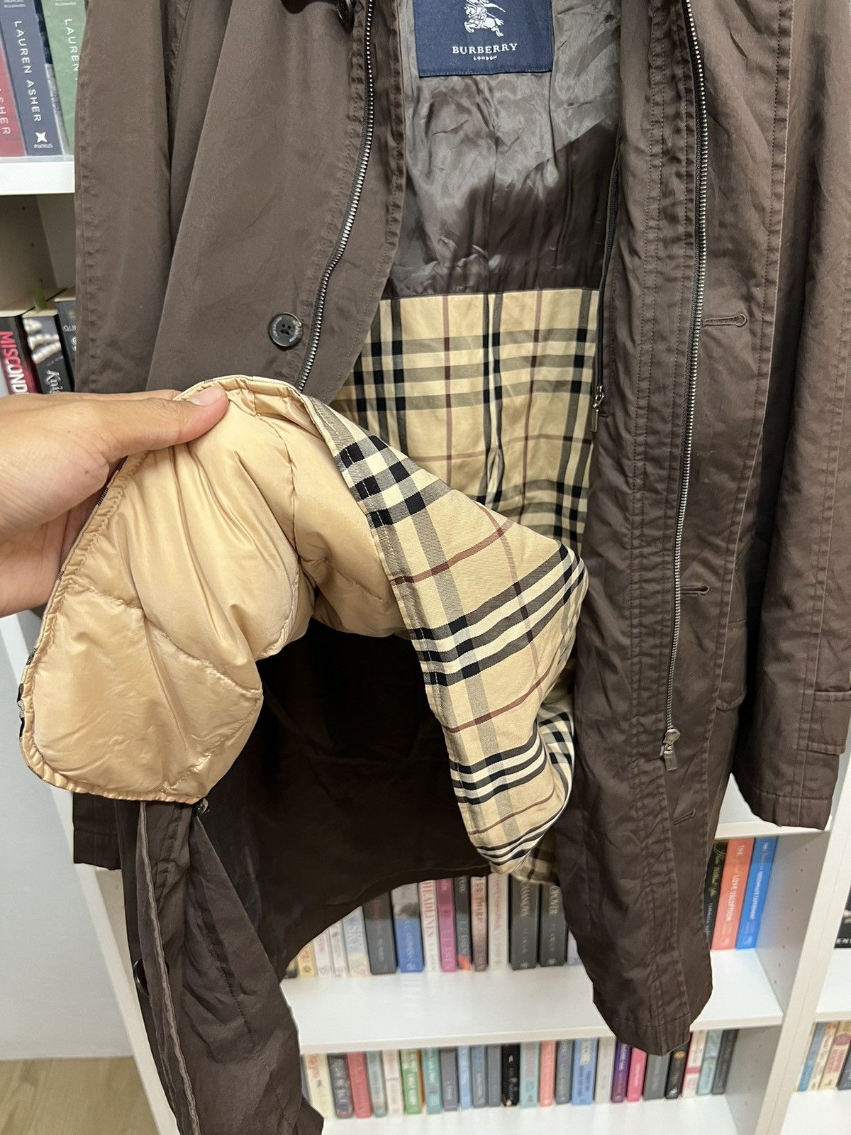 Burberry Burberry Nova Check Short Trenchcoat Size US L / EU 52-54 / 3 - 6 Thumbnail