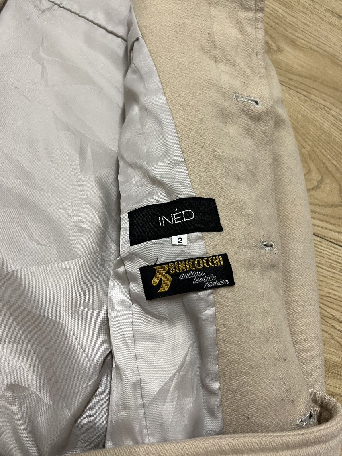 Yohji Yamamoto INED Yohji Yamamoto Wool Long Coat Size US S / EU 44-46 / 1 - 7 Thumbnail