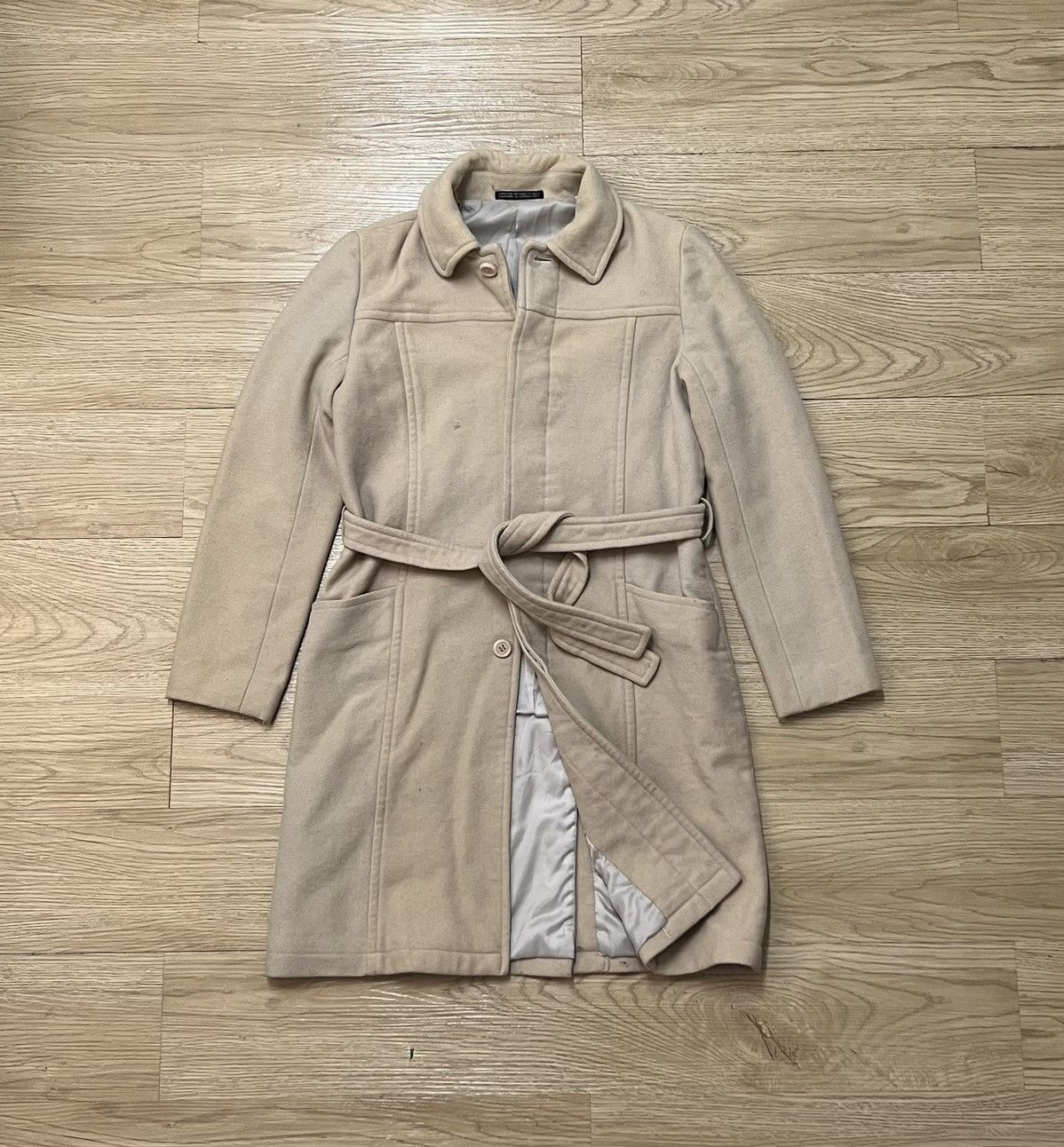 Yohji Yamamoto INED Yohji Yamamoto Wool Long Coat Size US S / EU 44-46 / 1 - 1 Thumbnail