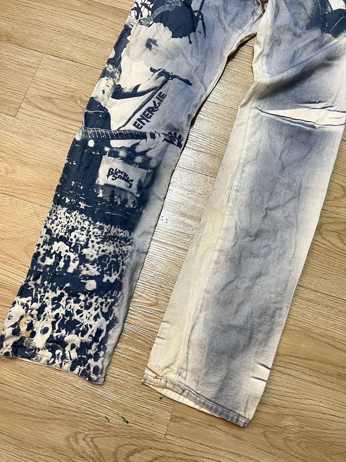 Energie Energie Gold Black Souls Joe Ramones Pants Size US 30 / EU 46 - 5 Thumbnail
