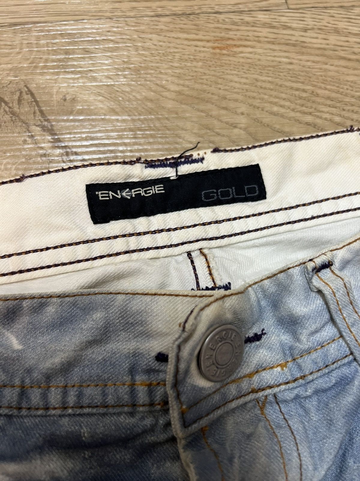 Energie Energie Gold Black Souls Joe Ramones Pants Size US 30 / EU 46 - 12 Thumbnail