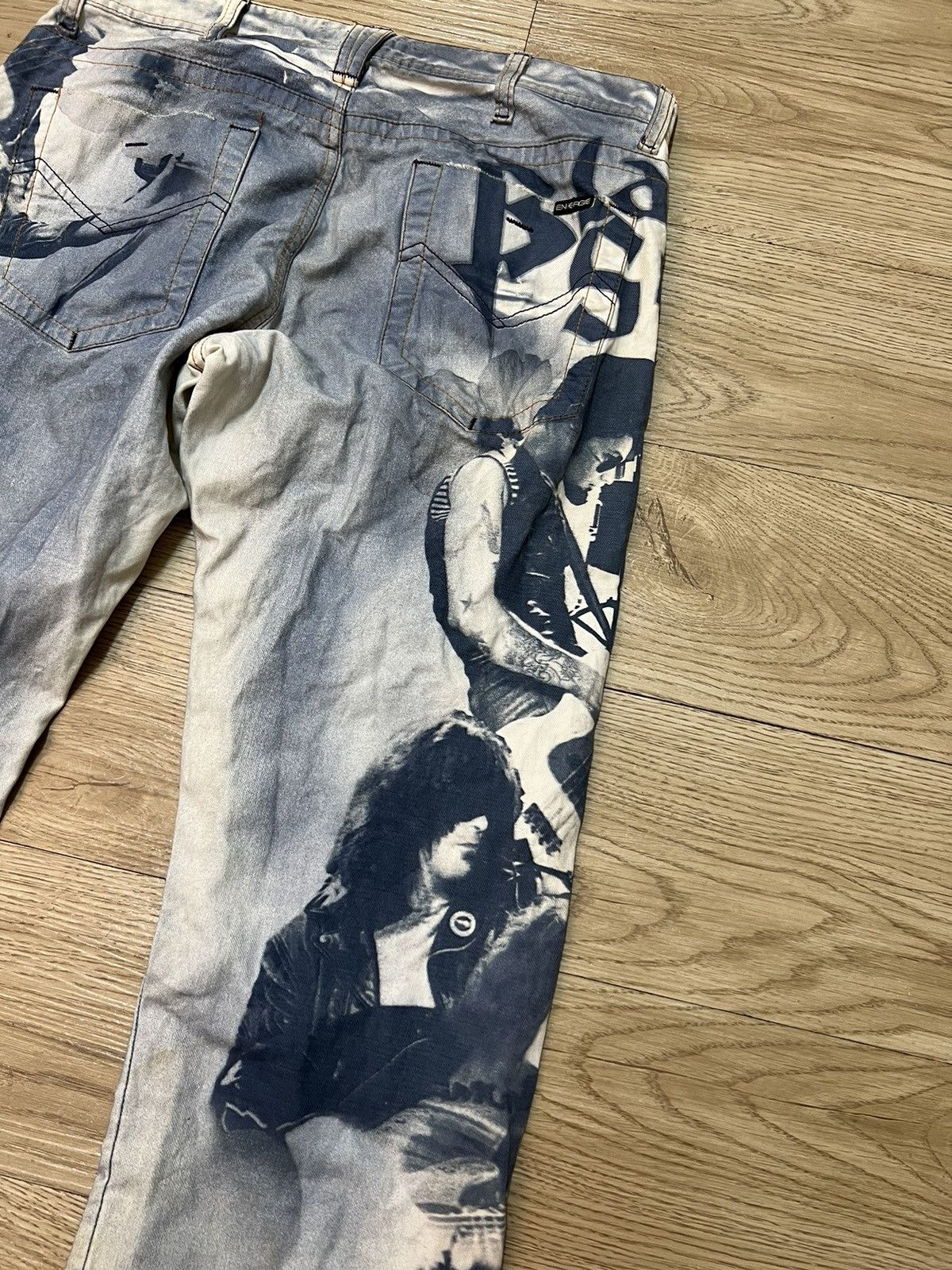 Energie Energie Gold Black Souls Joe Ramones Pants Size US 30 / EU 46 - 4 Thumbnail