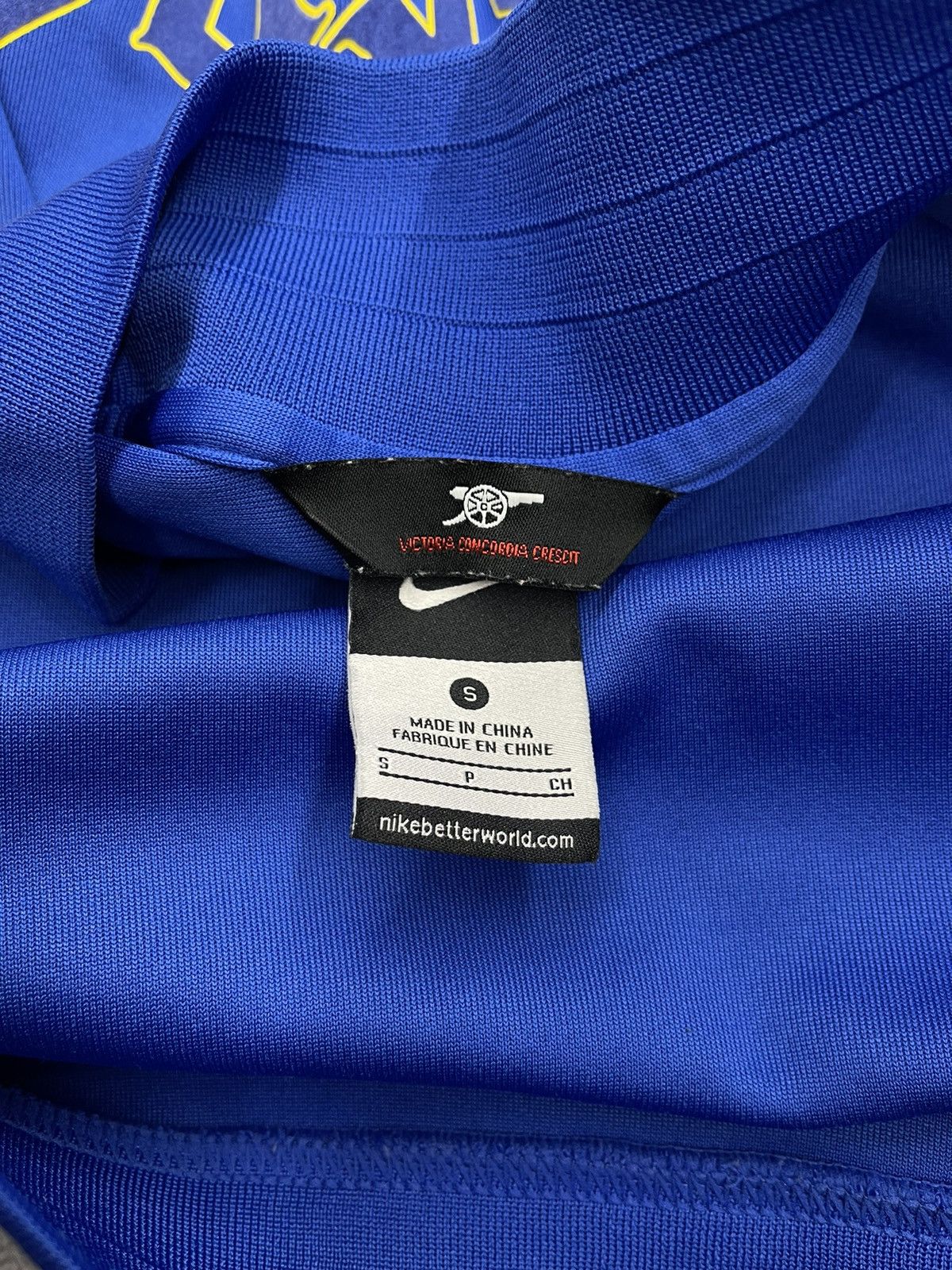 Nike Vintage Nike Arsenal Track Jacket Jersey Football Y2K Drill Size US S / EU 44-46 / 1 - 15 Thumbnail
