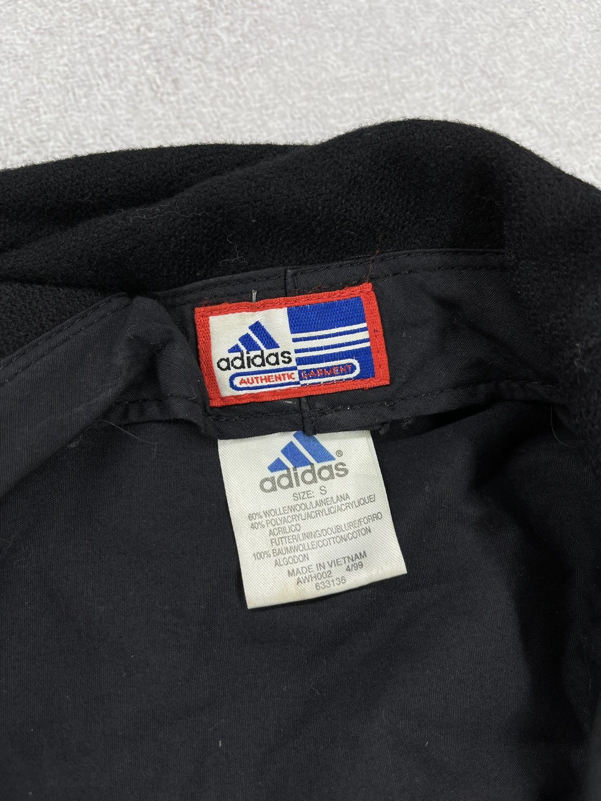 Adidas Adidas Vintage Cap Black Y2K Streetwear Size ONE SIZE - 8 Thumbnail