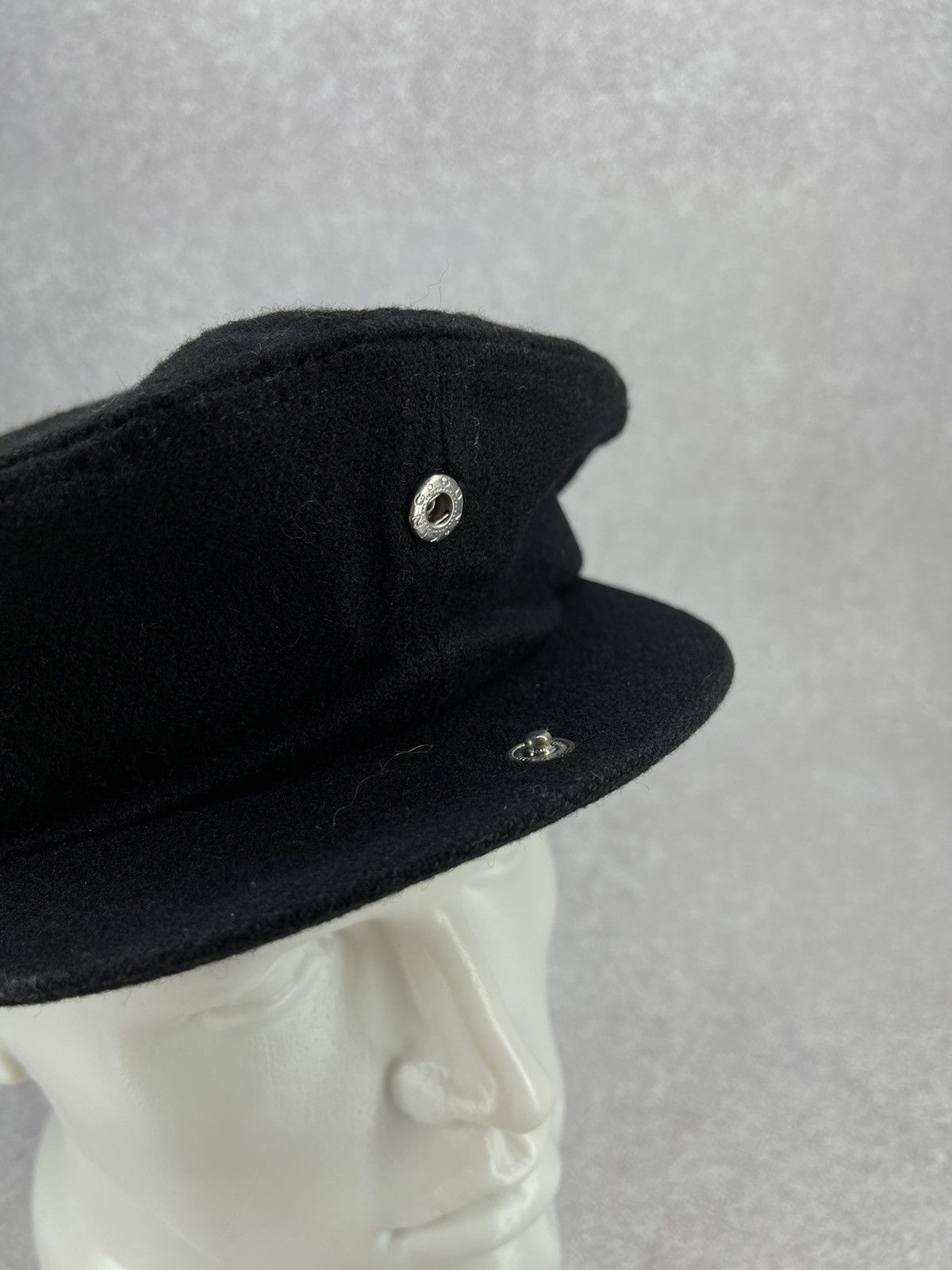 Adidas Adidas Vintage Cap Black Y2K Streetwear Size ONE SIZE - 6 Thumbnail