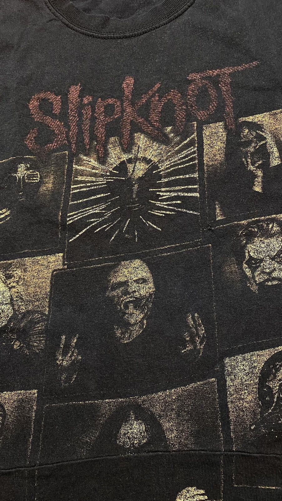 Band Tees Vintage SLIPKNOT t-shirts tour 2015 Size US L / EU 52-54 / 3 - 4 Thumbnail
