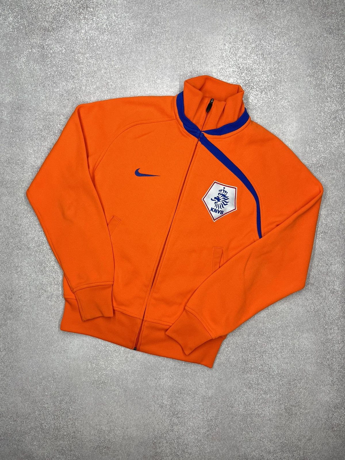 Vintage Nike KNVB Nederland Track Jacket Soccer Jersey Rare