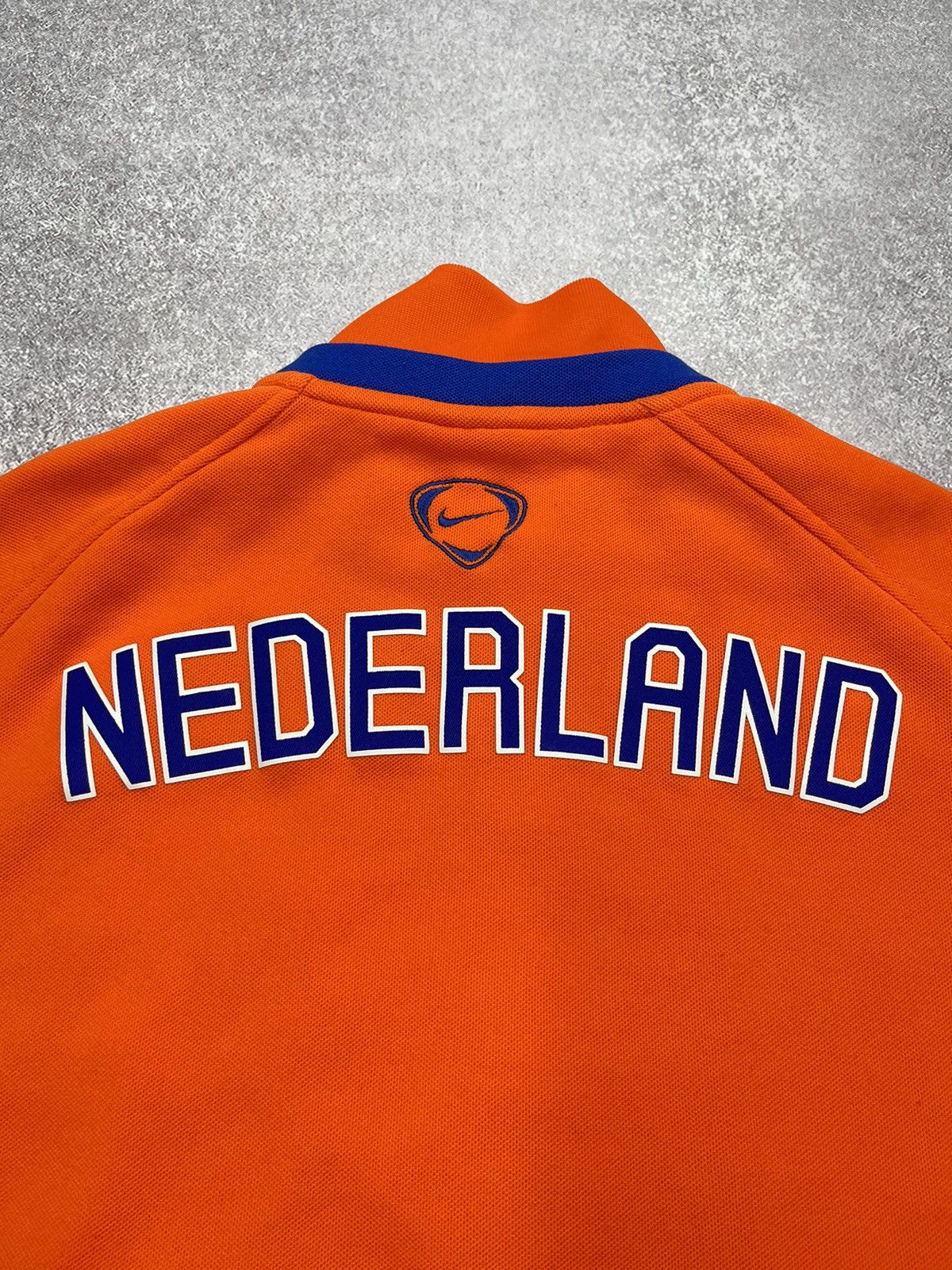 Nike × Vintage Vintage Nike KNVB Nederland Track Jacket Soccer Jersey Rare Size US S / EU 44-46 / 1 - 6 Thumbnail