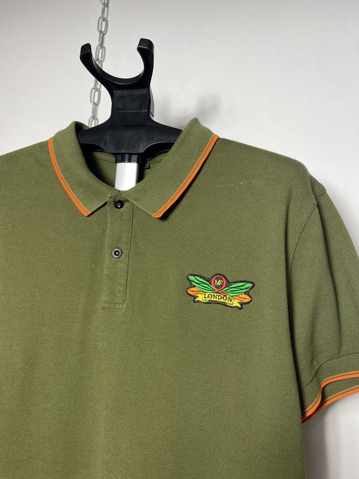 Alexander McQueen Alexander McQueen small embroidered floral logo polo size Xl Size US XL / EU 56 / 4 - 2 Thumbnail