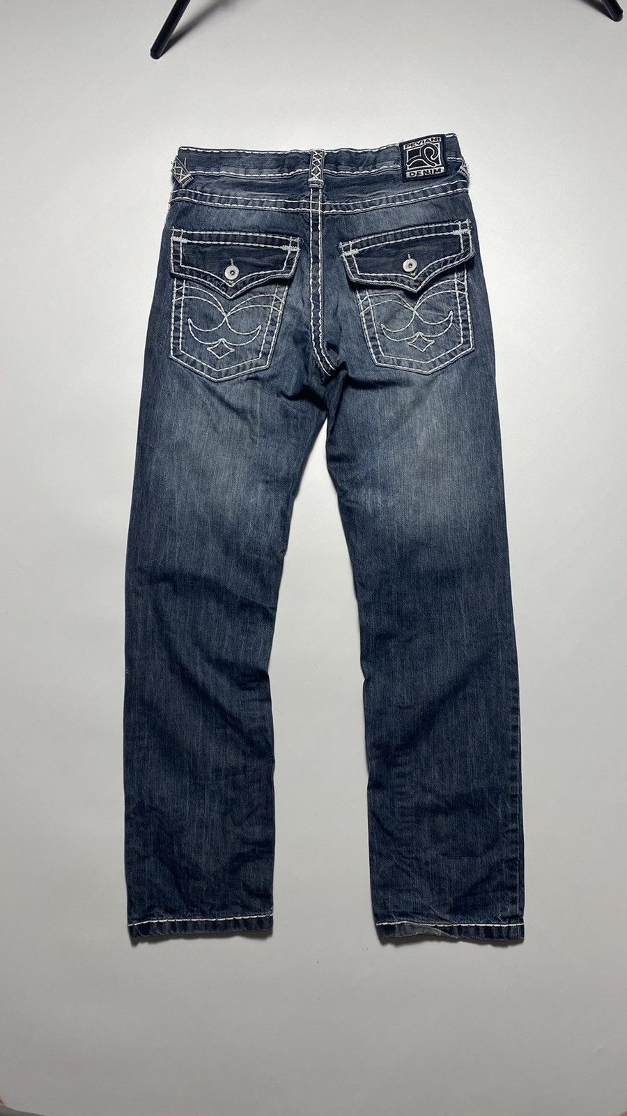 Vintage Vintage Peavini jeans Chrome Hearts True Religion style Size US 30 / EU 46 - 1 Thumbnail