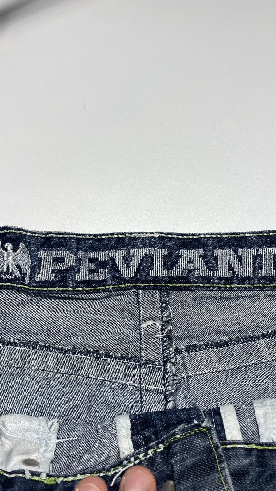 Vintage Vintage Peavini jeans Chrome Hearts True Religion style Size US 30 / EU 46 - 11 Thumbnail