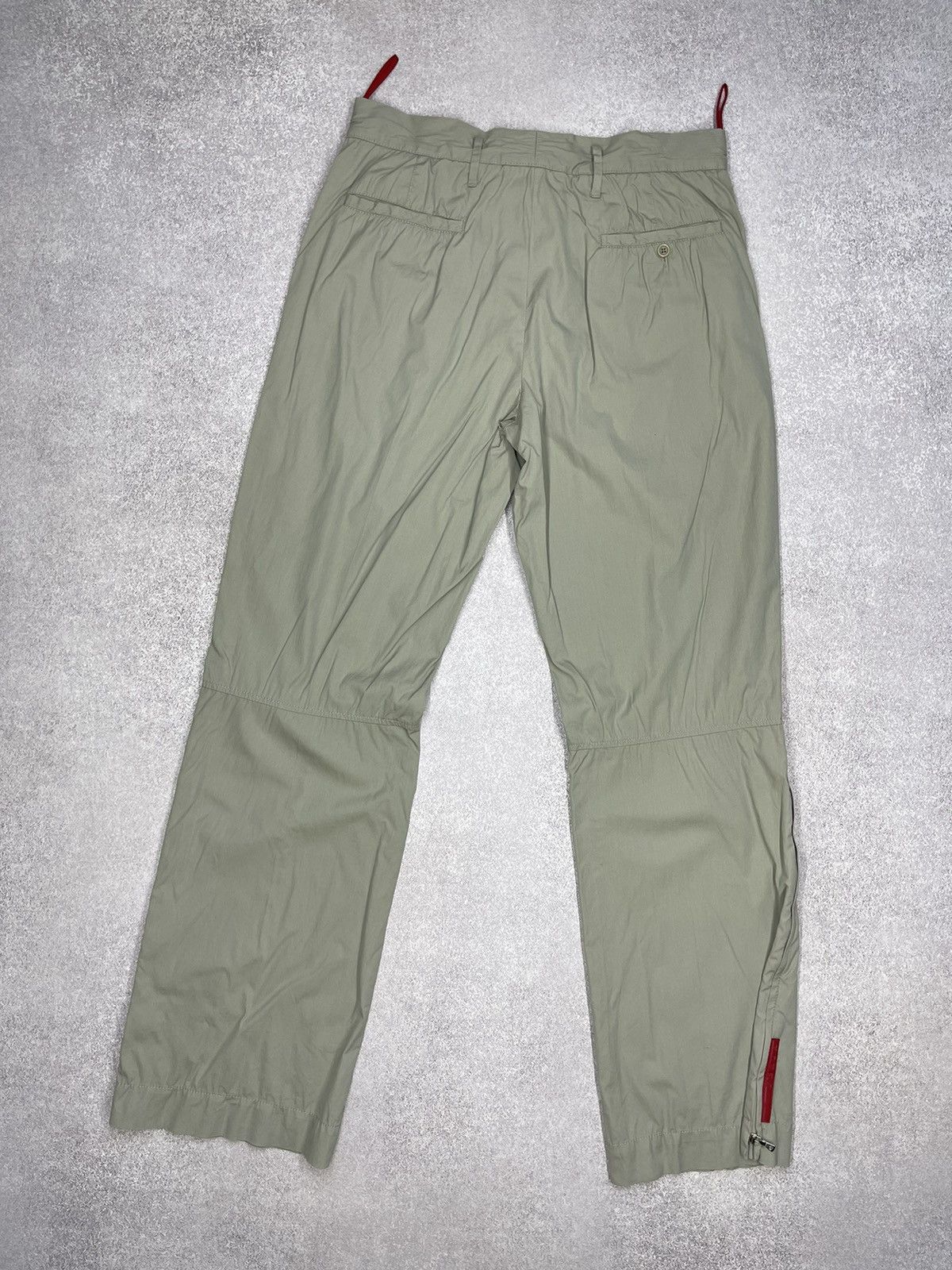 Prada Mens Prada Italy Red Tab Pants Luxury Size US 30 / EU 46 - 9 Thumbnail