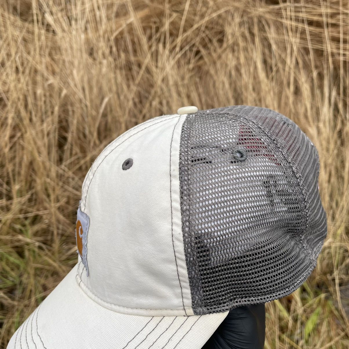 Carhartt × Vintage Vintage Carhartt Cap Hat Center Logo Y2K Style USA Size ONE SIZE - 3 Thumbnail