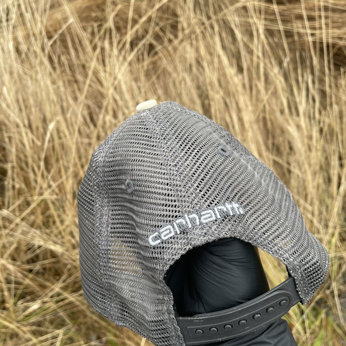 Carhartt × Vintage Vintage Carhartt Cap Hat Center Logo Y2K Style USA Size ONE SIZE - 5 Thumbnail