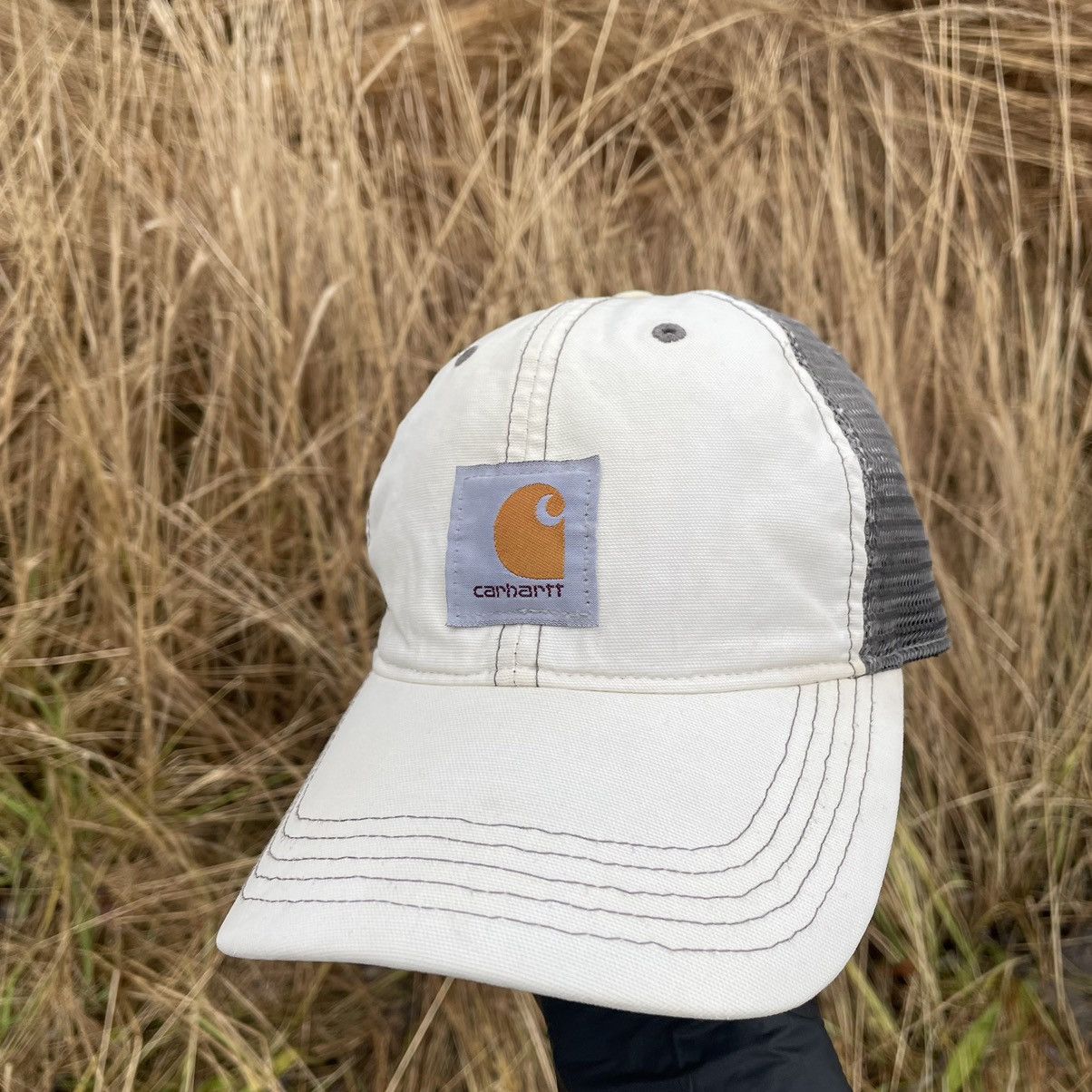 Carhartt × Vintage Vintage Carhartt Cap Hat Center Logo Y2K Style USA Size ONE SIZE - 2 Thumbnail