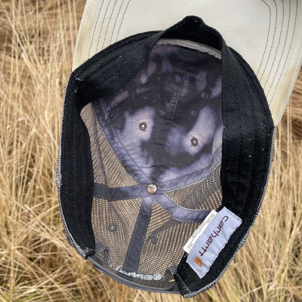 Carhartt × Vintage Vintage Carhartt Cap Hat Center Logo Y2K Style USA Size ONE SIZE - 8 Thumbnail