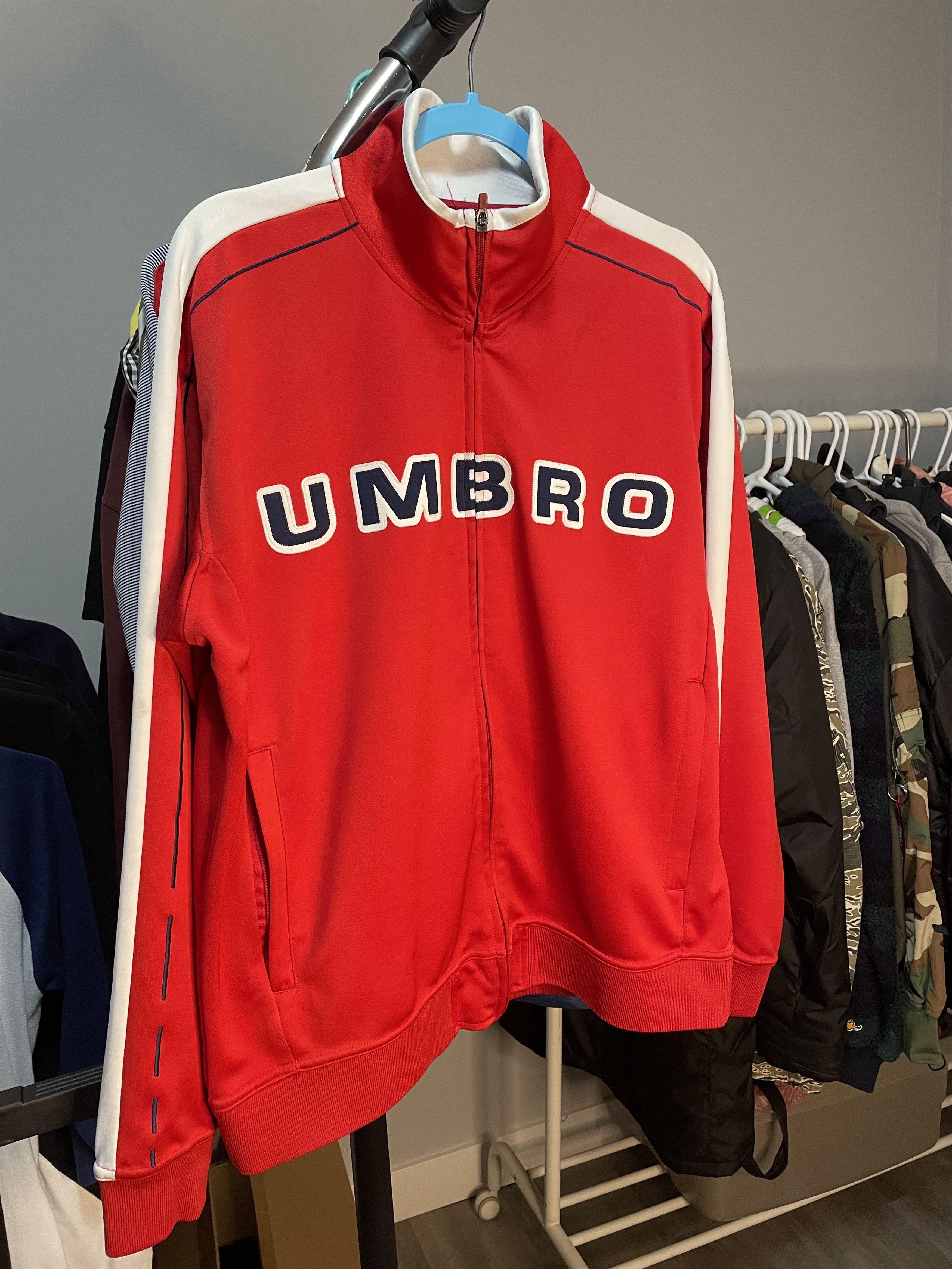 Umbro Vintage - Umbro - Track Jacket Size US L / EU 52-54 / 3 - 1 Thumbnail