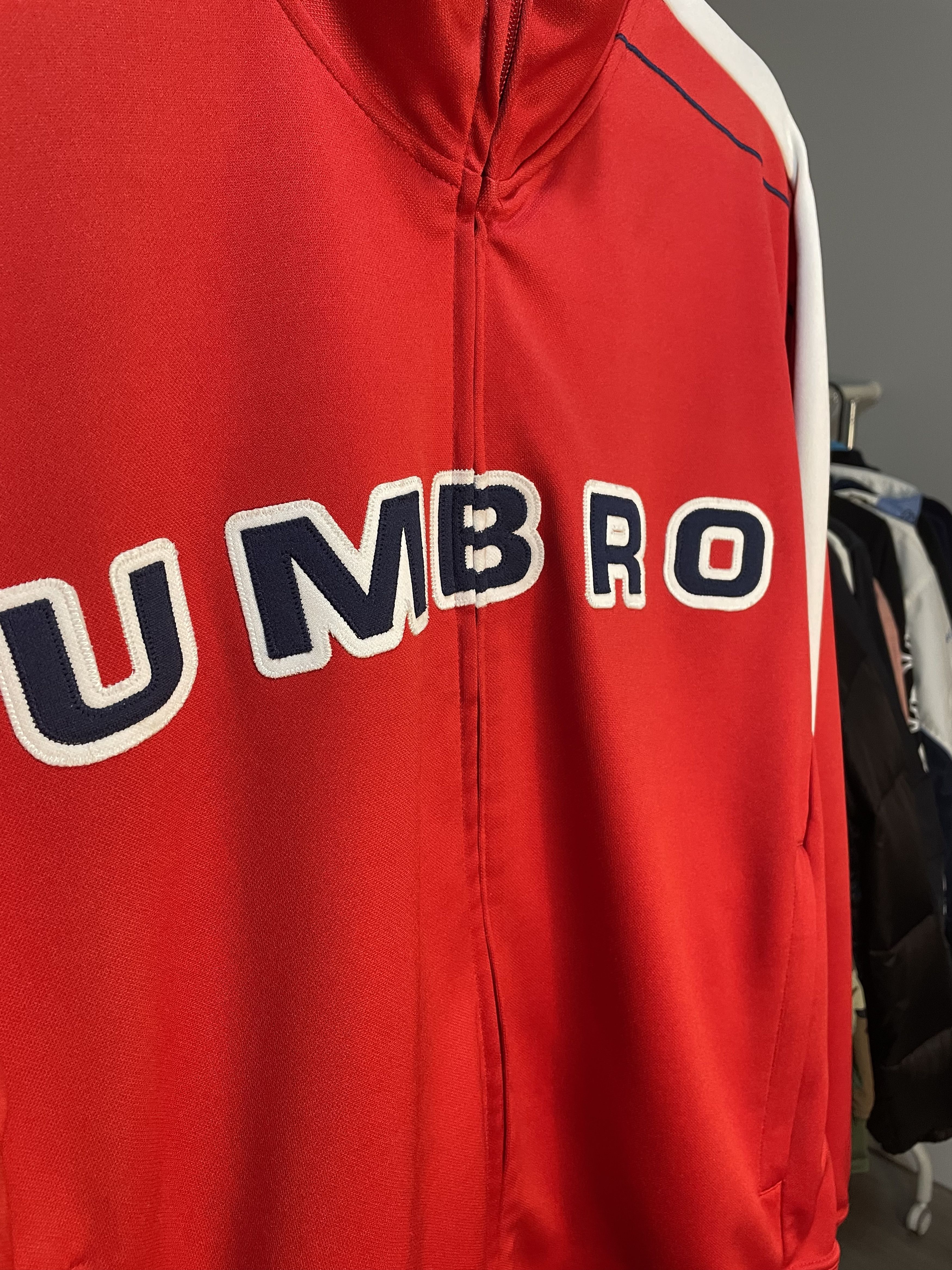 Umbro Vintage - Umbro - Track Jacket Size US L / EU 52-54 / 3 - 10 Thumbnail