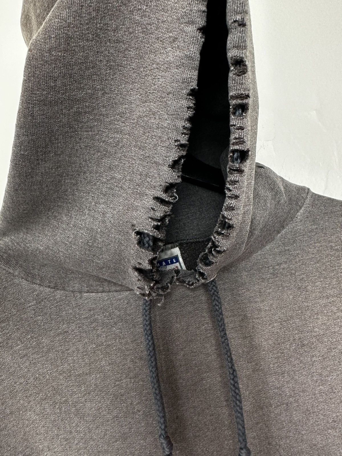 Hanes × Vintage (XXL) INSANE THRASHED SICK FADED VINTAGE HANES HOODIE Size US XXL / EU 58 / 5 - 13 Thumbnail
