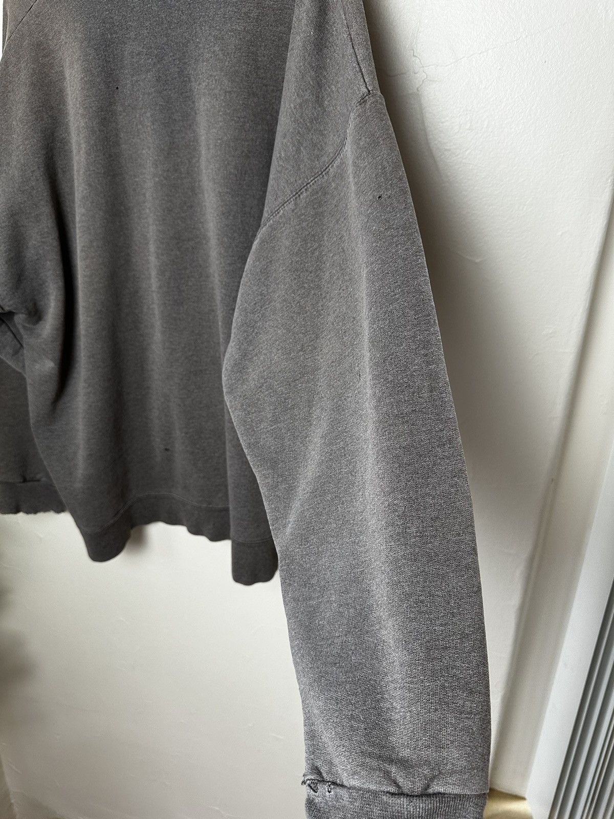 Hanes × Vintage (XXL) INSANE THRASHED SICK FADED VINTAGE HANES HOODIE Size US XXL / EU 58 / 5 - 20 Thumbnail