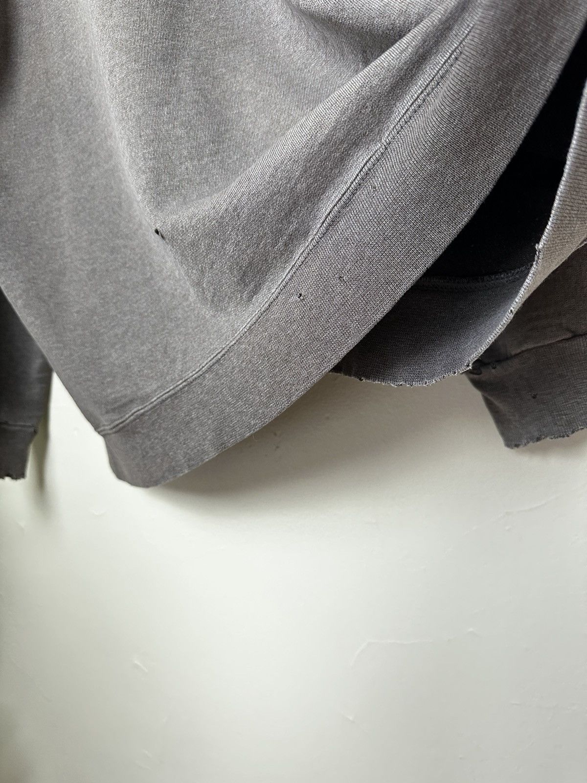 Hanes × Vintage (XXL) INSANE THRASHED SICK FADED VINTAGE HANES HOODIE Size US XXL / EU 58 / 5 - 24 Thumbnail