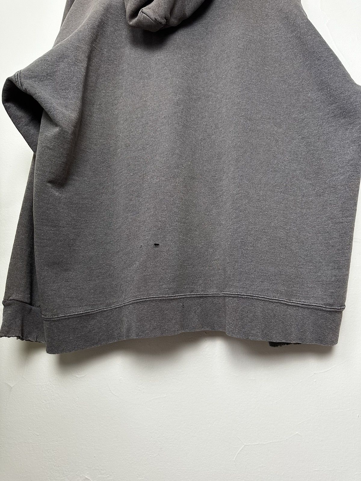 Hanes × Vintage (XXL) INSANE THRASHED SICK FADED VINTAGE HANES HOODIE Size US XXL / EU 58 / 5 - 22 Thumbnail