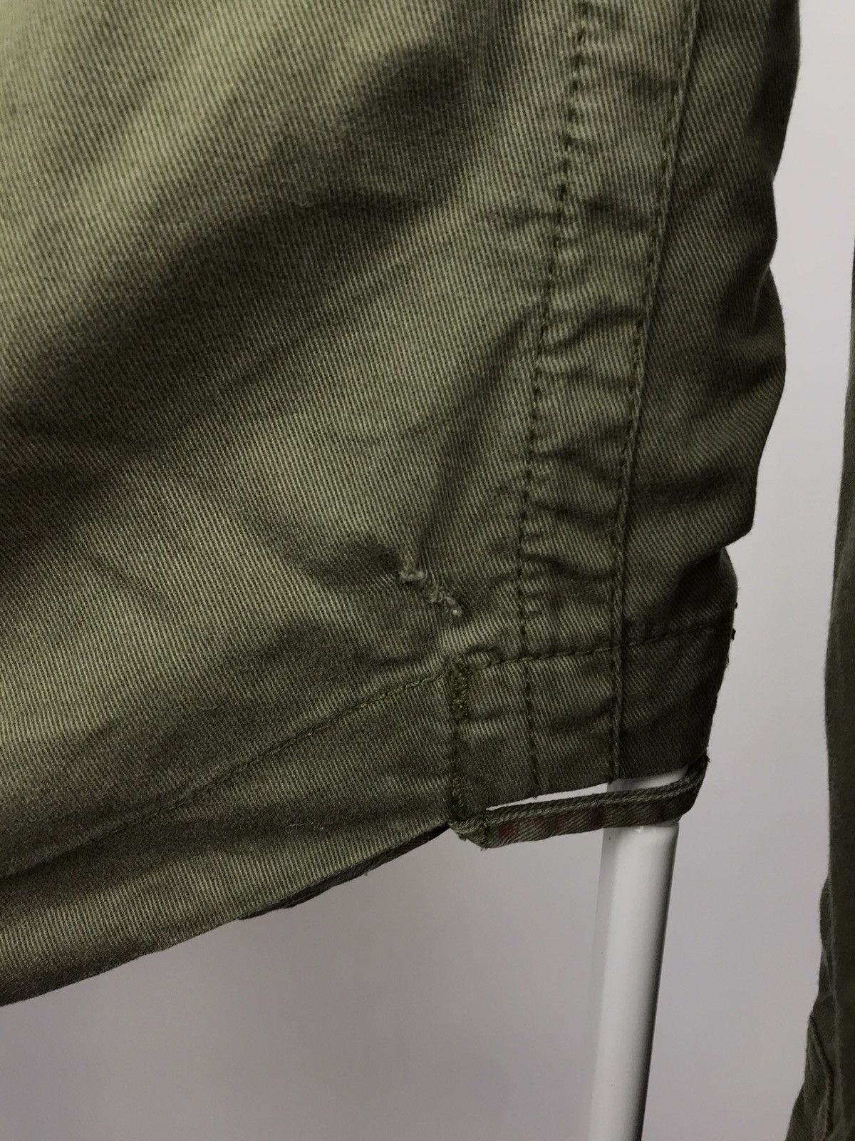 Superdry × Vintage Vintage Superdry Military Khaki Shirt Overshirt Size US L / EU 52-54 / 3 - 4 Thumbnail