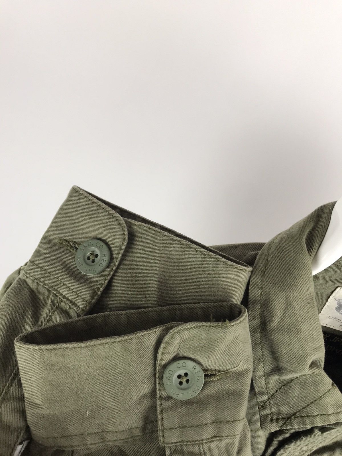 Superdry × Vintage Vintage Superdry Military Khaki Shirt Overshirt Size US L / EU 52-54 / 3 - 5 Thumbnail