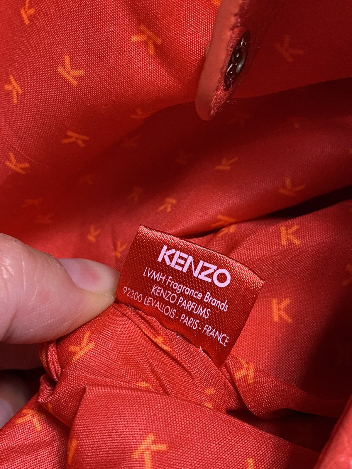 Designer × Kenzo Kenzo perfums red coral handbag Size ONE SIZE - 5 Thumbnail