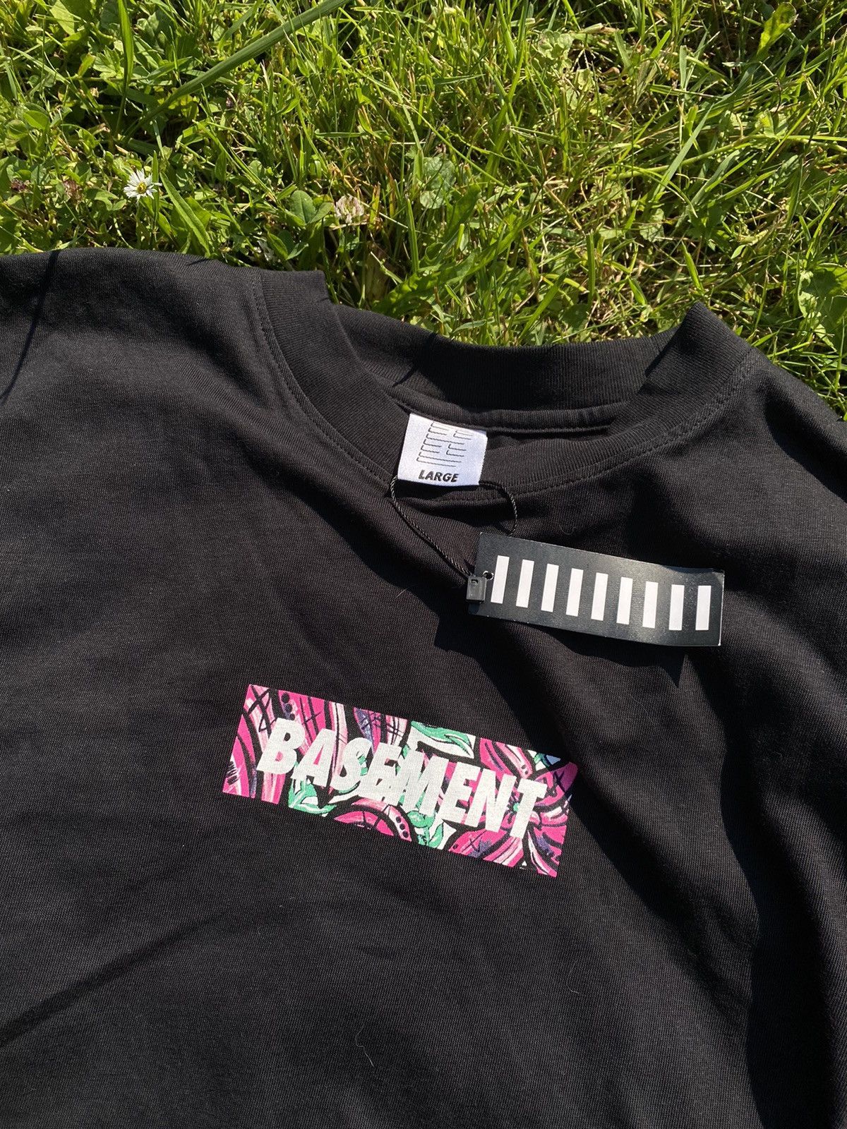 Basement x Daniel Cordas box logo long sleeve