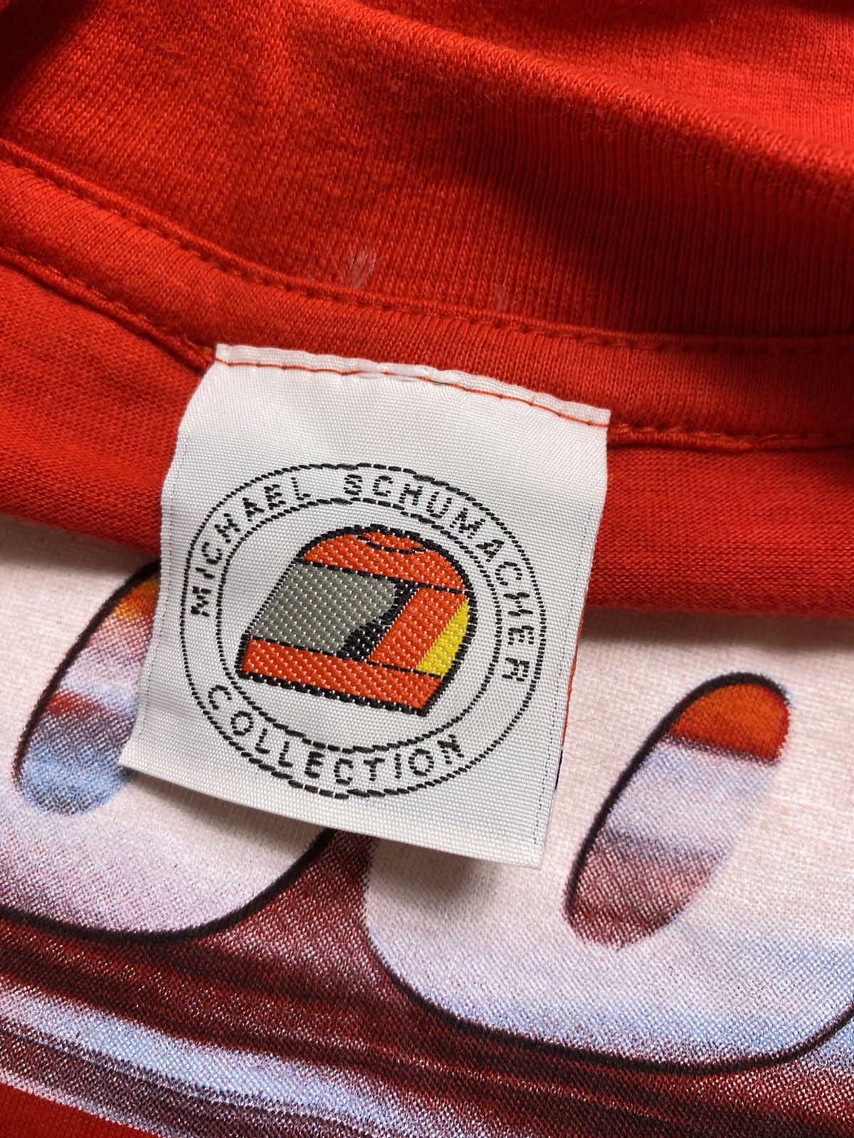 Formula 1 Michael Schumacher 2000 world Champion 1 place photo Tshirt Size US XL / EU 56 / 4 - 3 Thumbnail