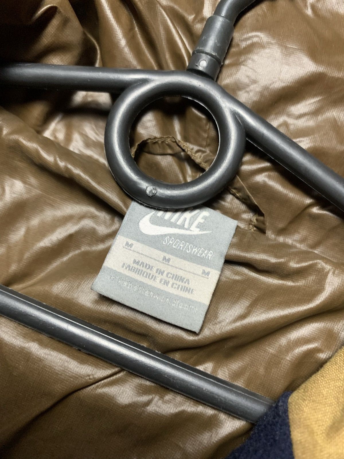 Nike × Vintage Vintage Nike tech leather jacket size M Size US M / EU 48-50 / 2 - 4 Thumbnail