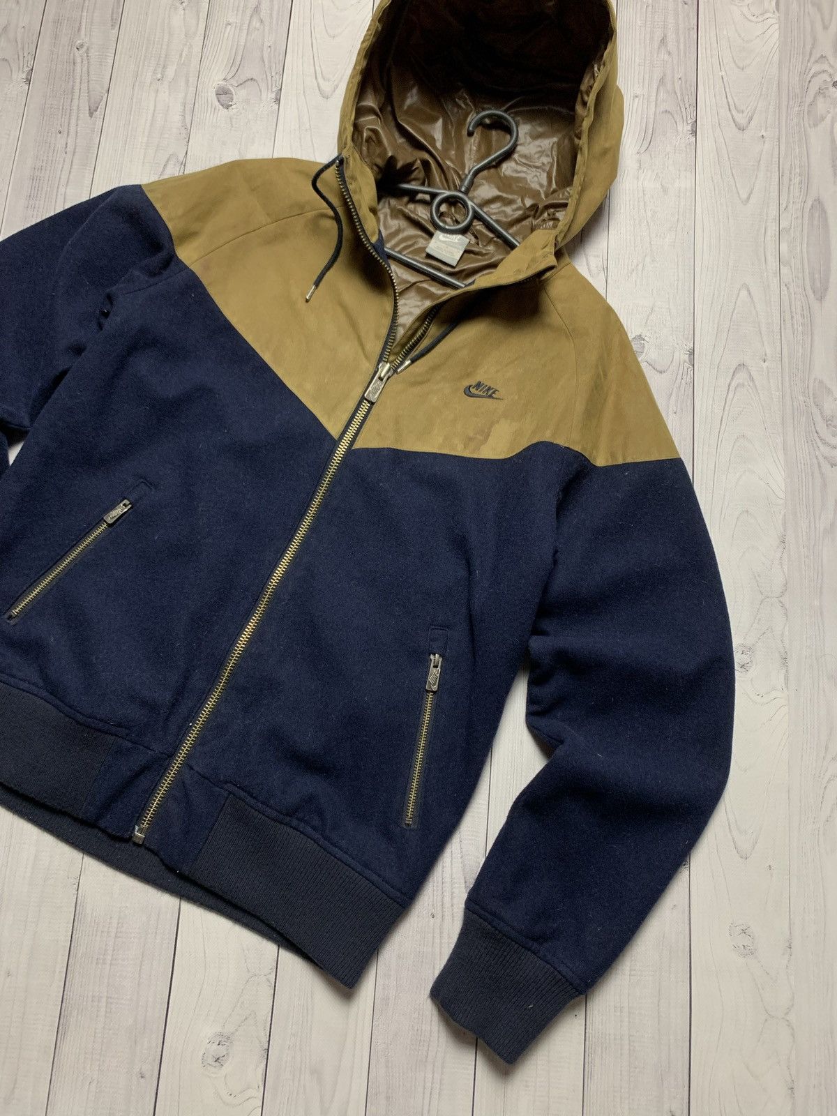 Nike × Vintage Vintage Nike tech leather jacket size M Size US M / EU 48-50 / 2 - 2 Thumbnail