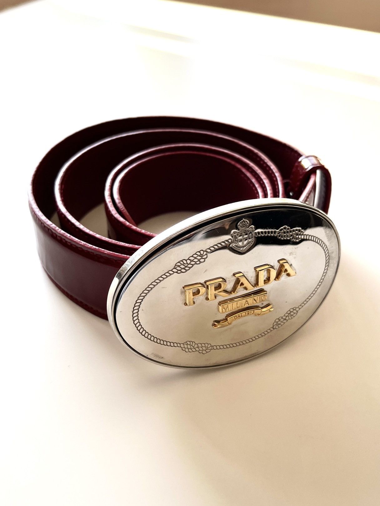 Prada × Streetwear × Vintage Y2K PRADA BIG LOGO FUTURISTIC
