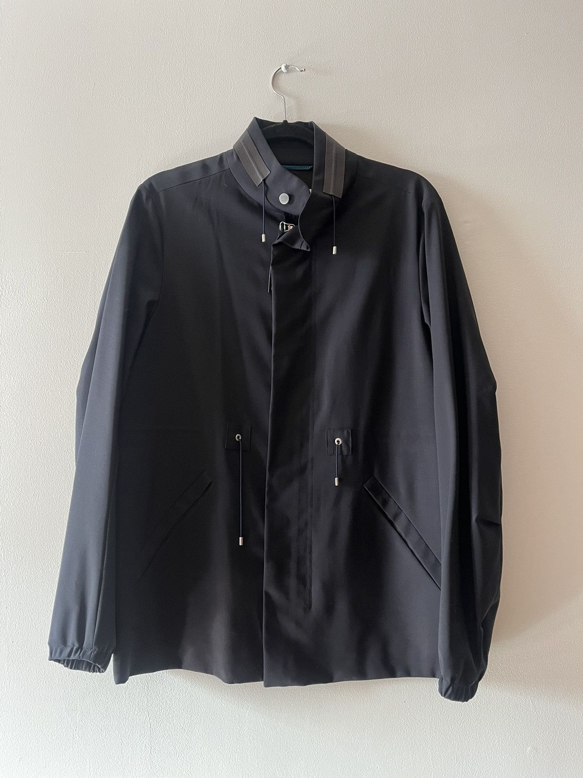 OAMC Virgin Wool Zip Jacket (Navy) Size US M / EU 48-50 / 2 - 1 Thumbnail