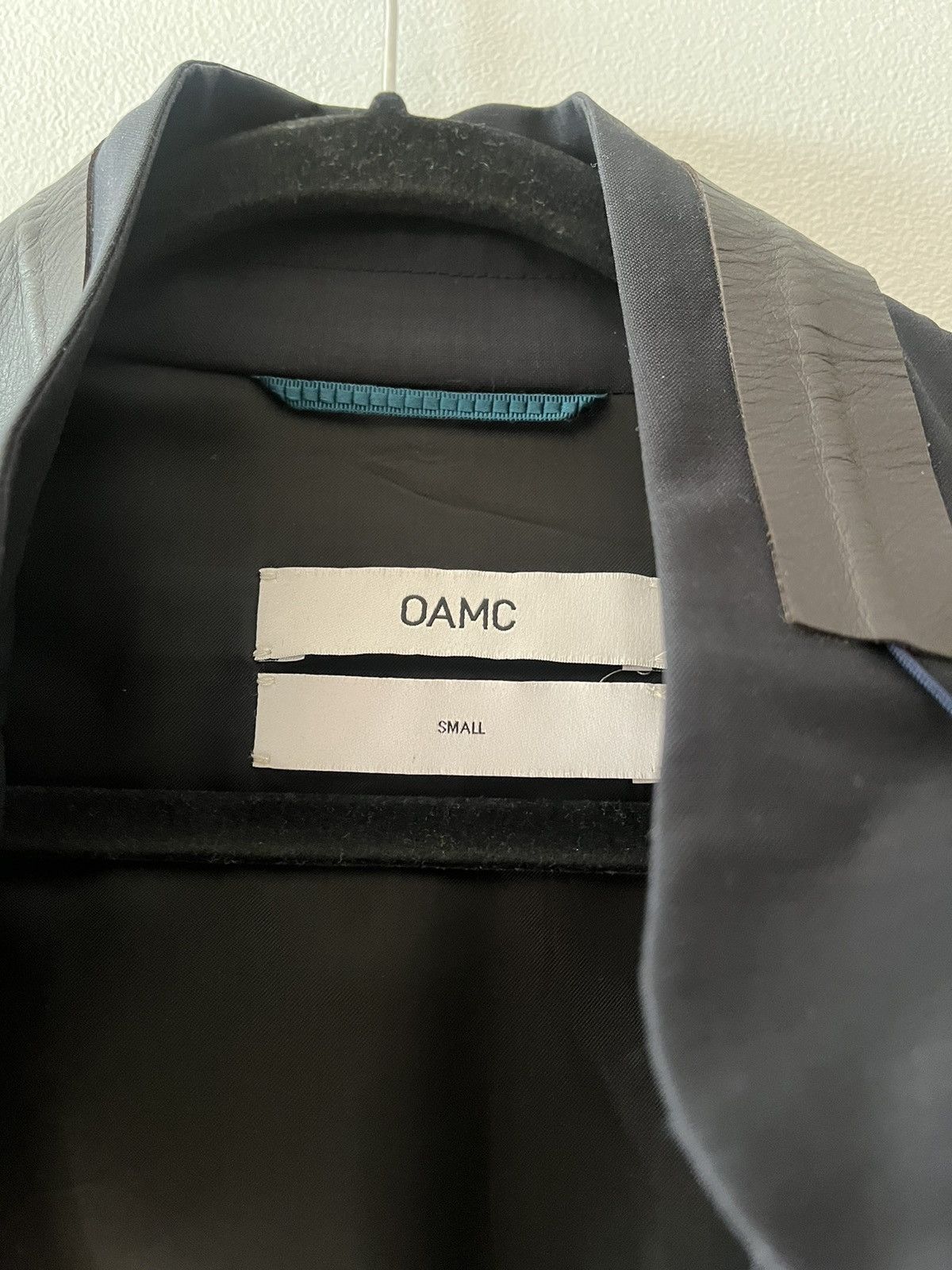 OAMC Virgin Wool Zip Jacket (Navy) Size US M / EU 48-50 / 2 - 2 Thumbnail
