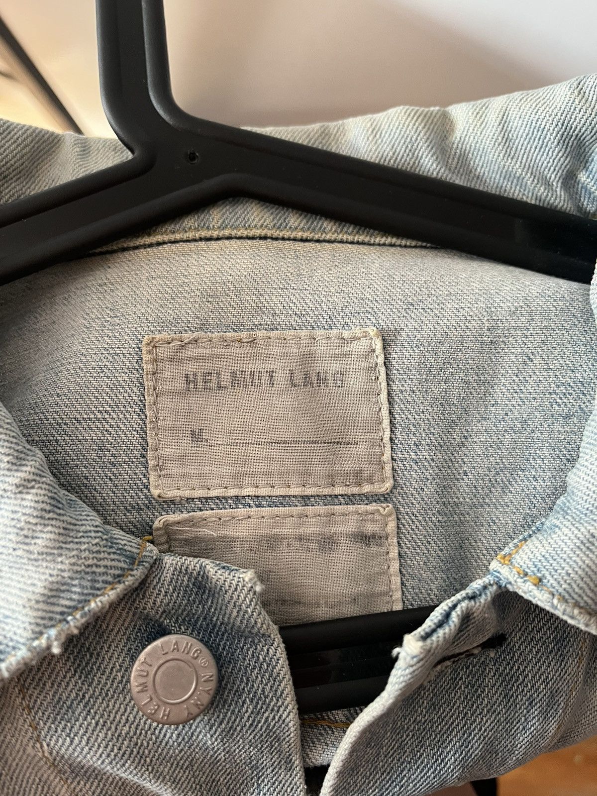 Helmut Lang Washed Blue Denim Jacket Size US M / EU 48-50 / 2 - 3 Thumbnail
