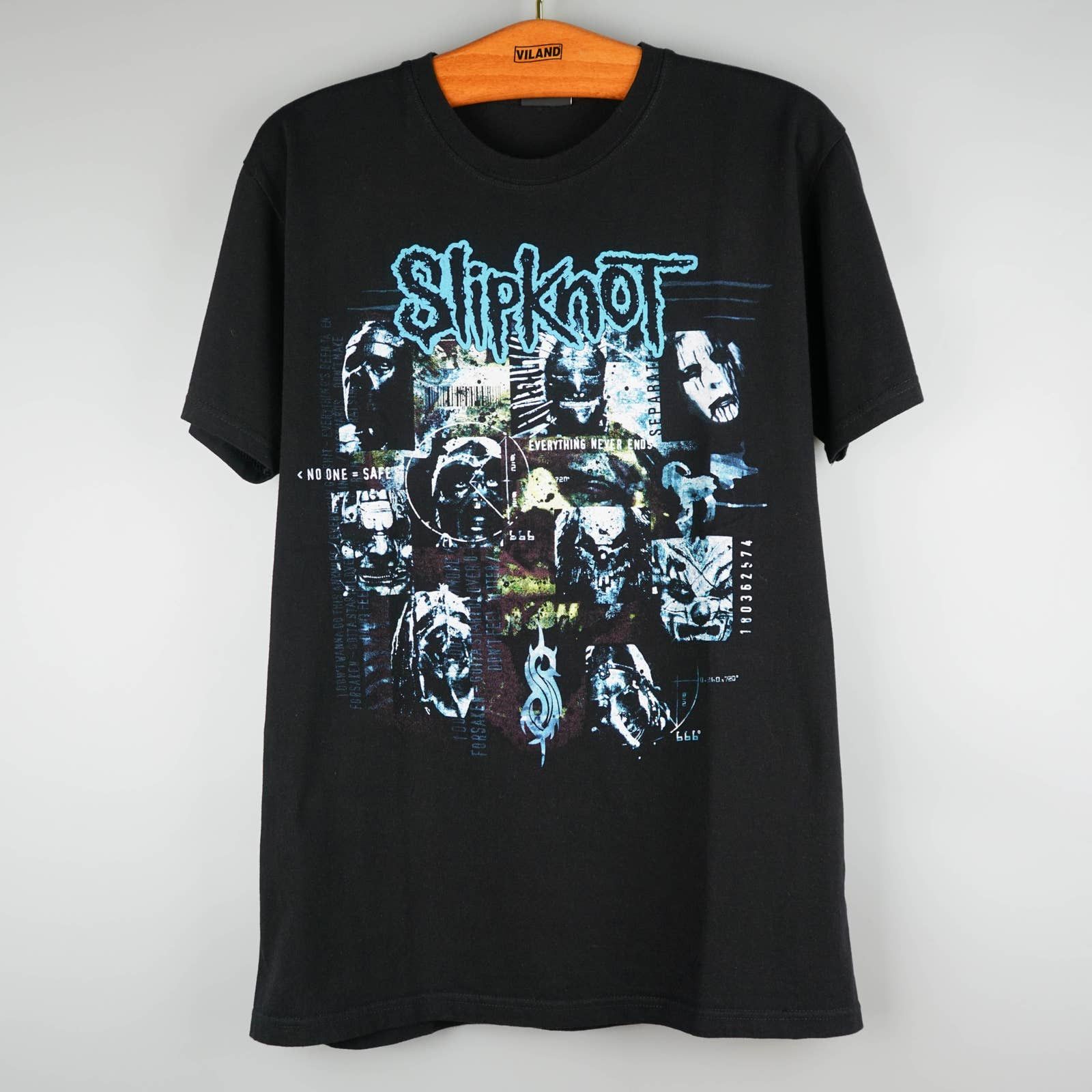 Band Tees × Vintage 2000s Slipknot T-Shirt Y2K Size US M / EU 48-50 / 2 - 1 Thumbnail