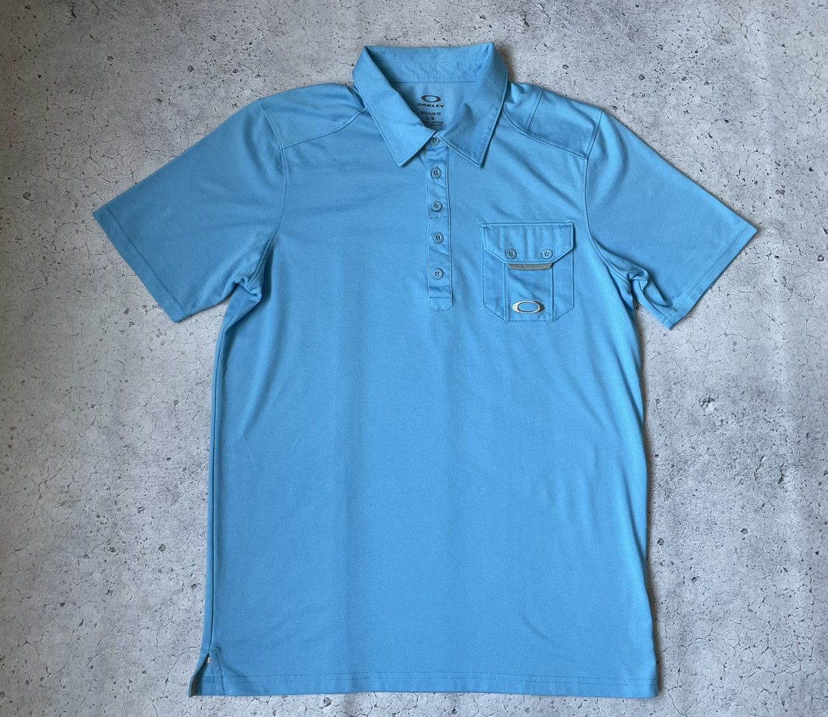 Oakley × Vintage Vintage Oakley polo shirt Size US L / EU 52-54 / 3 - 1 Thumbnail